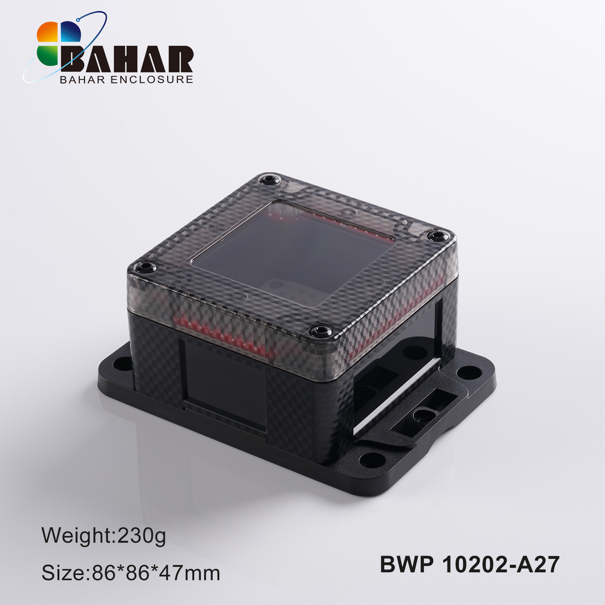 BWP 10202 Waterproof ABS Plastic PCB Box Industrial Housing Electronics & Instrument Enclosure