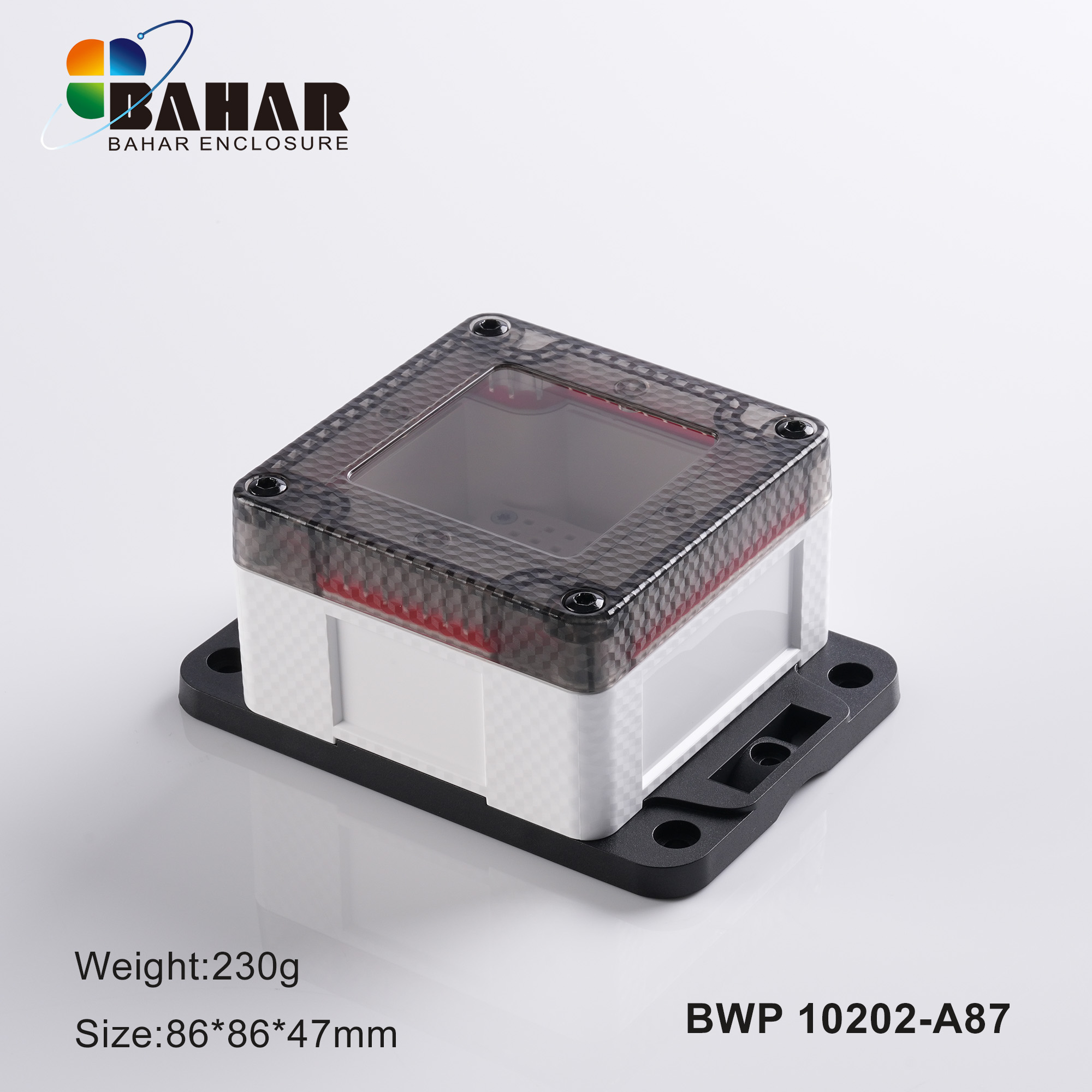 BWP 10202 Waterproof ABS Plastic PCB Box Industrial Housing Electronics & Instrument Enclosure
