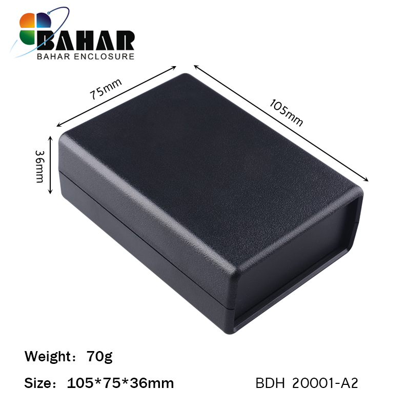 BDH 20001 Network Connection ABS Plastic Box. Junction Box, Desktop Shell. Bahar Enclosure Design