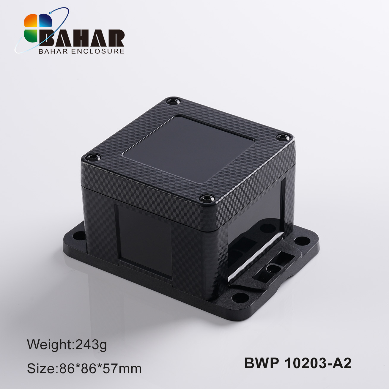 BWP 10203 IP68 Electric Box ABS PC Waterproof Outdoor Plastic Enclosure Electrical Junction Weatherproof Junction Box