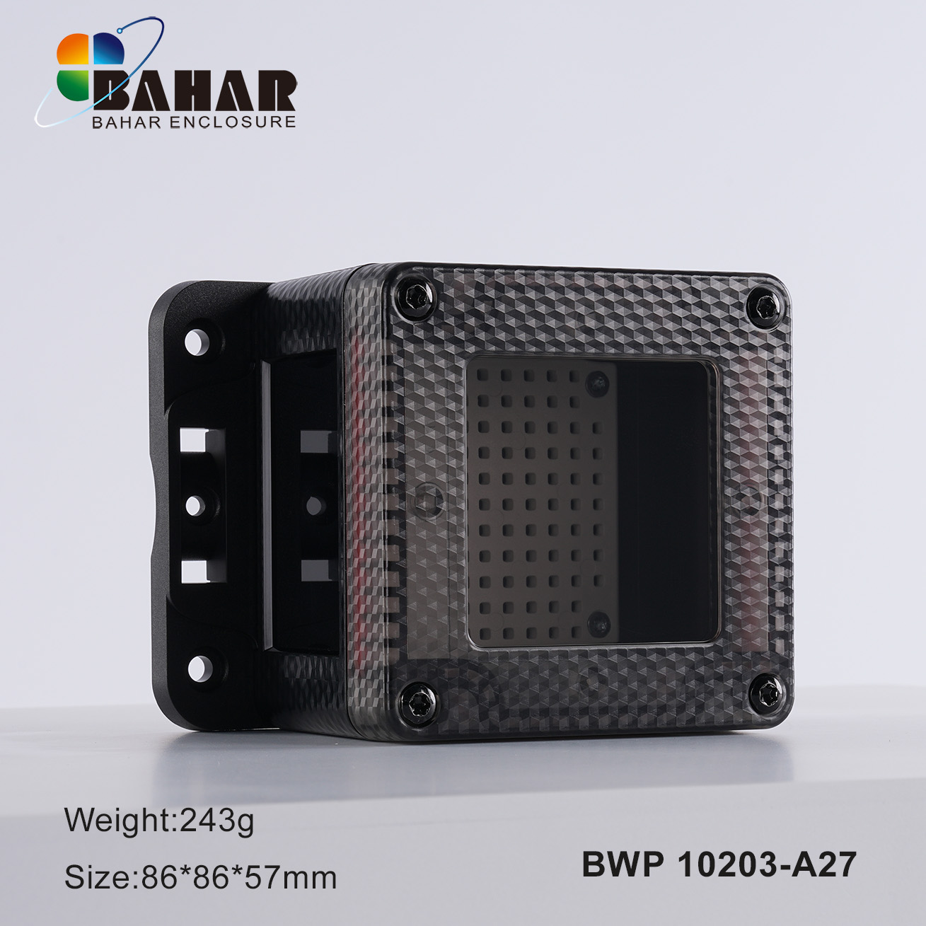 BWP 10203 IP68 Electric Box ABS PC Waterproof Outdoor Plastic Enclosure Electrical Junction Weatherproof Junction Box