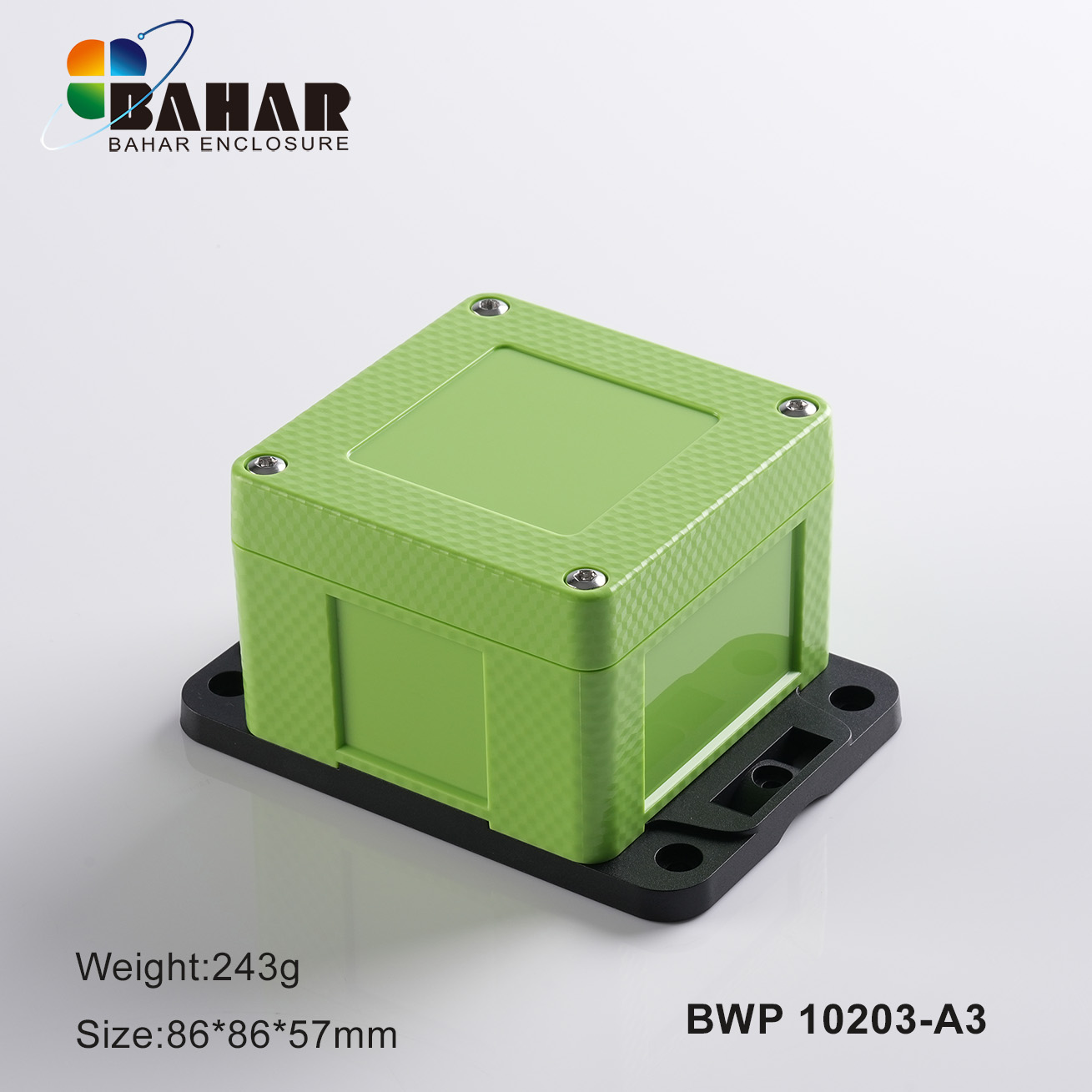 BWP 10203 IP68 Electric Box ABS PC Waterproof Outdoor Plastic Enclosure Electrical Junction Weatherproof Junction Box