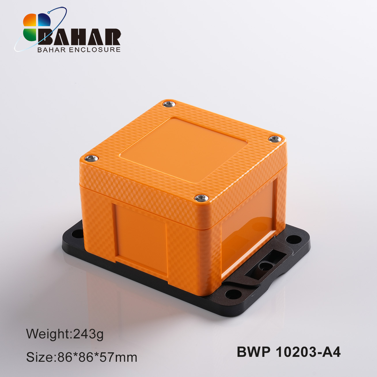 BWP 10203 IP68 Electric Box ABS PC Waterproof Outdoor Plastic Enclosure Electrical Junction Weatherproof Junction Box