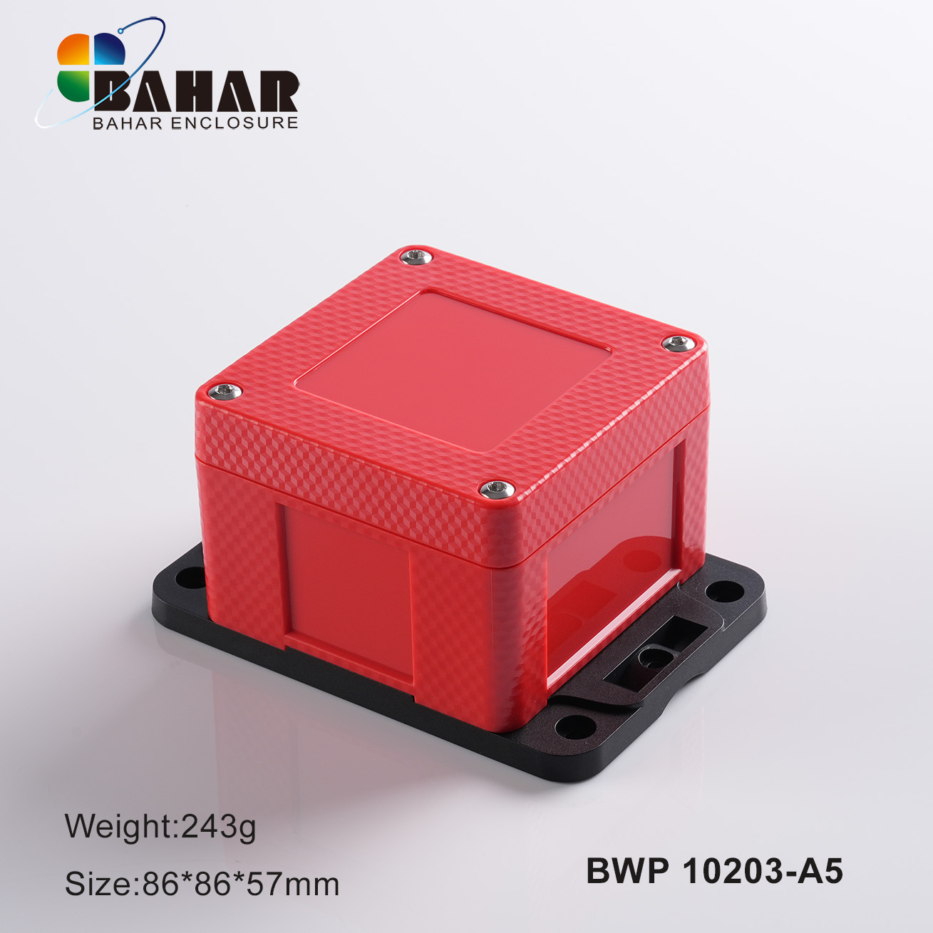 BWP 10203 IP68 Electric Box ABS PC Waterproof Outdoor Plastic Enclosure Electrical Junction Weatherproof Junction Box