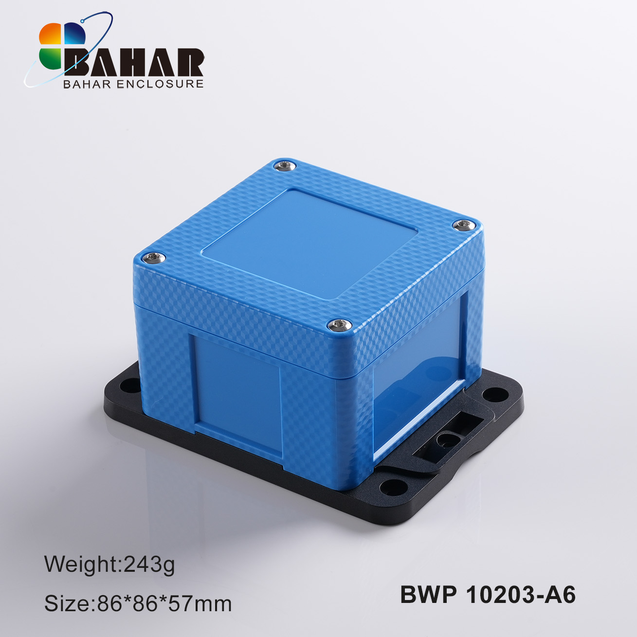 BWP 10203 IP68 Electric Box ABS PC Waterproof Outdoor Plastic Enclosure Electrical Junction Weatherproof Junction Box