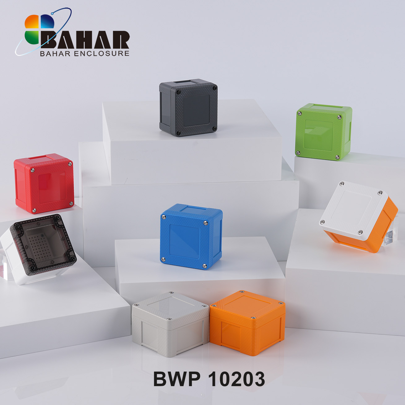 BWP 10203 IP68 Electric Box ABS PC Waterproof Outdoor Plastic Enclosure Electrical Junction Weatherproof Junction Box