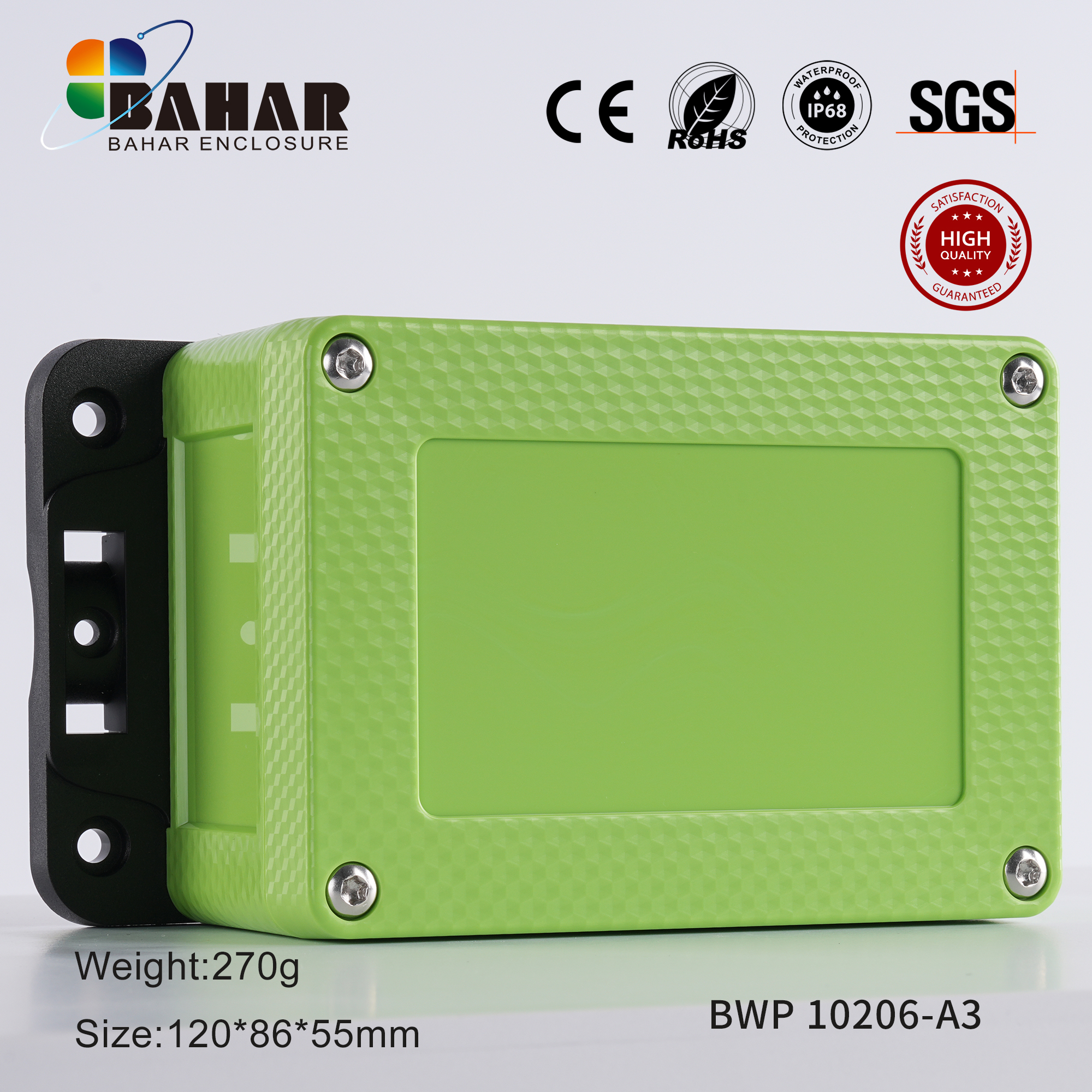 BWP 10206 Small Waterproof Box Outdoor Terminal Electronic Housing Instrument Box Weatherproof Junction Box
