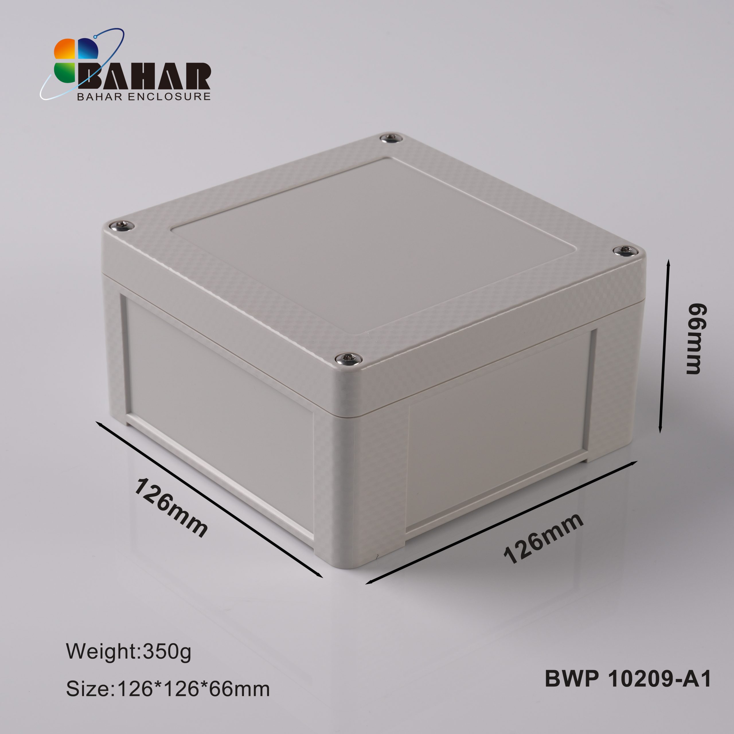 BWP 10209 Small Waterproof Box Outdoor Terminal Electronic Housing Instrument Box Weatherproof Junction Box