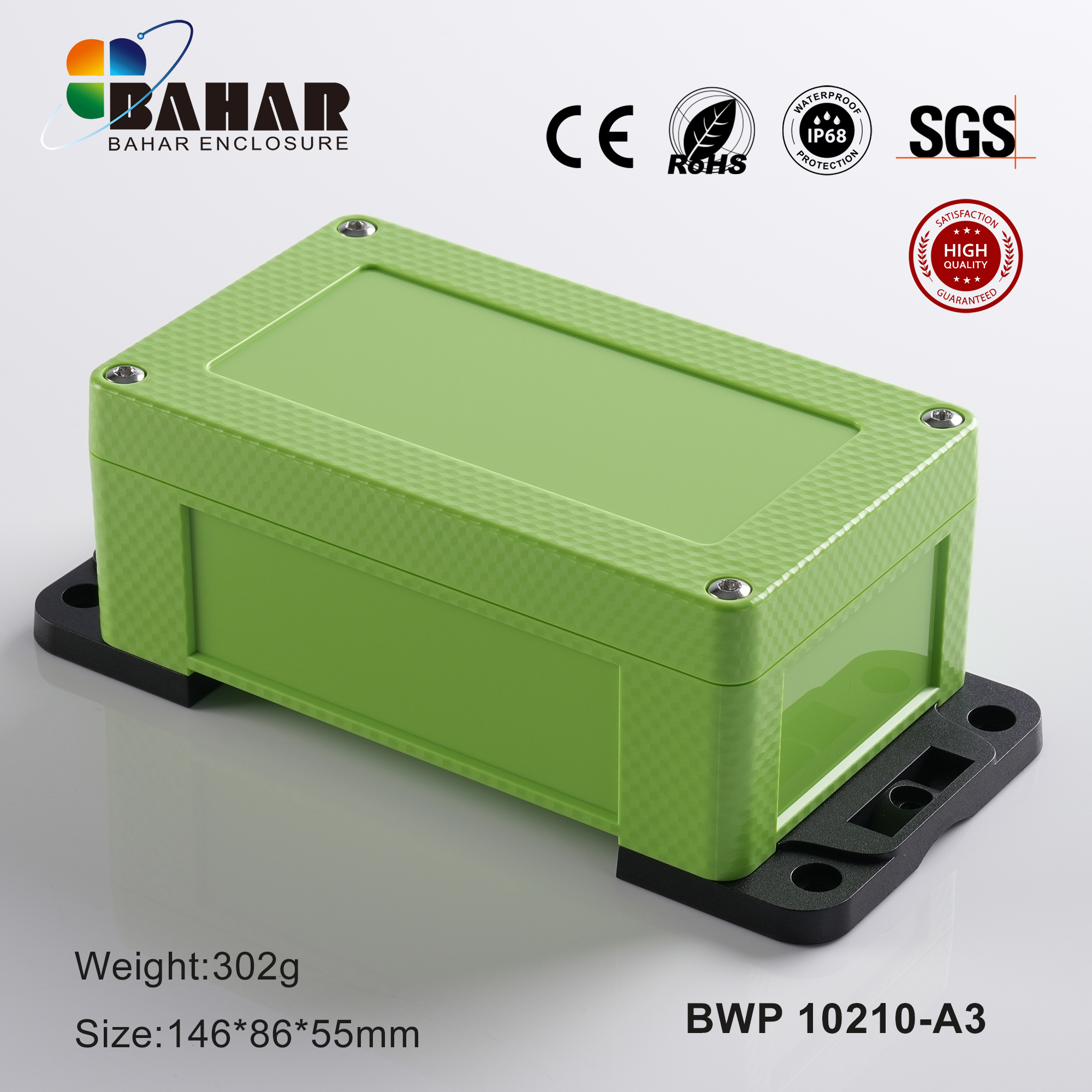 BWP 10210 Small Waterproof Box Outdoor Terminal Electronic Housing Instrument Box Weatherproof Junction Box