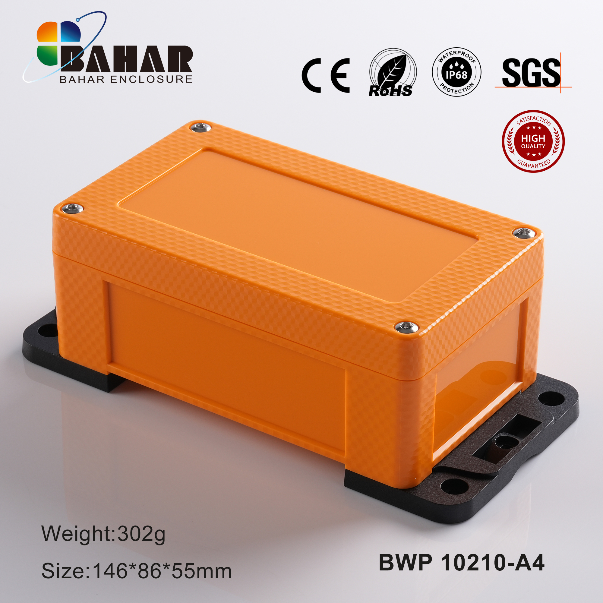 BWP 10210 Small Waterproof Box Outdoor Terminal Electronic Housing Instrument Box Weatherproof Junction Box