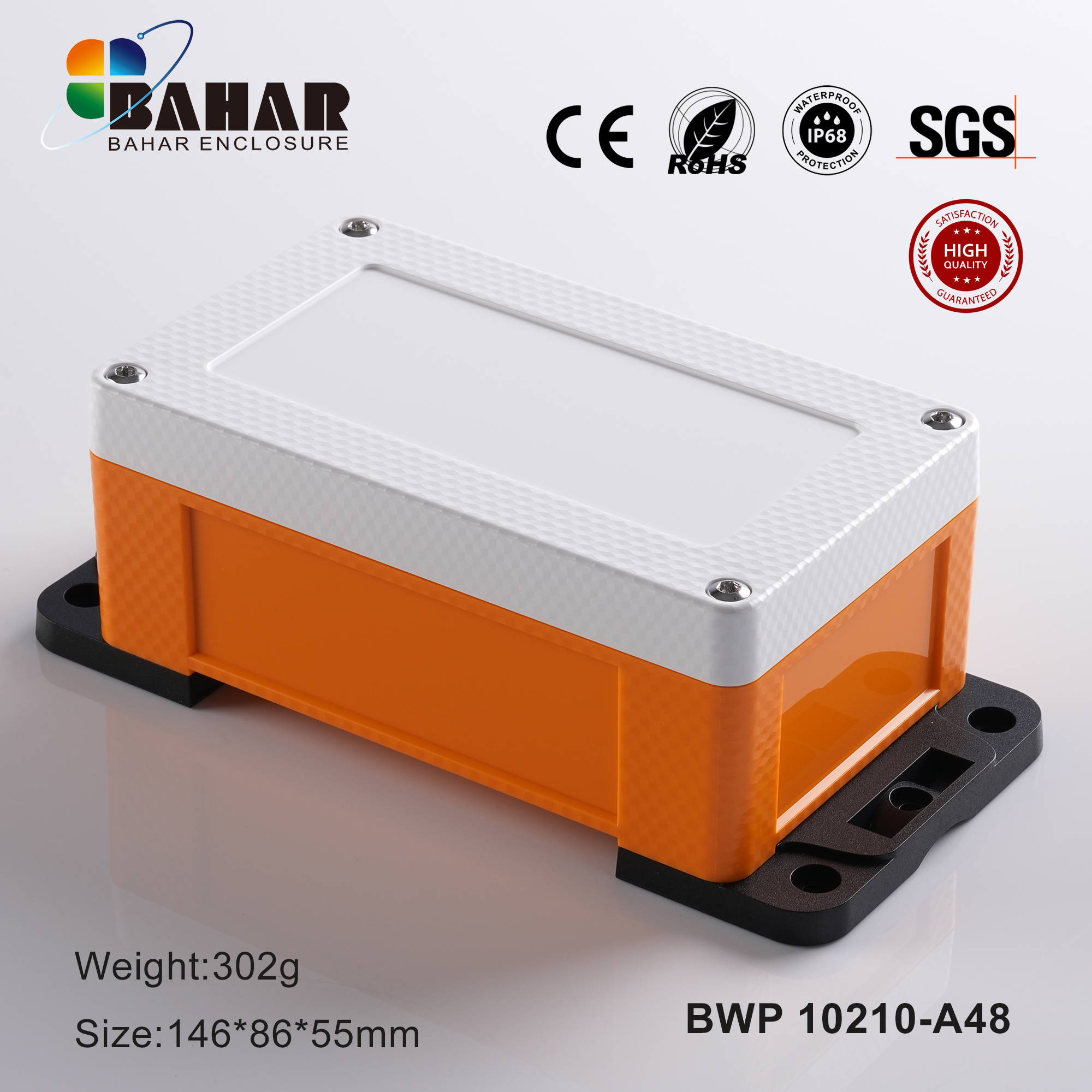 BWP 10210 Small Waterproof Box Outdoor Terminal Electronic Housing Instrument Box Weatherproof Junction Box