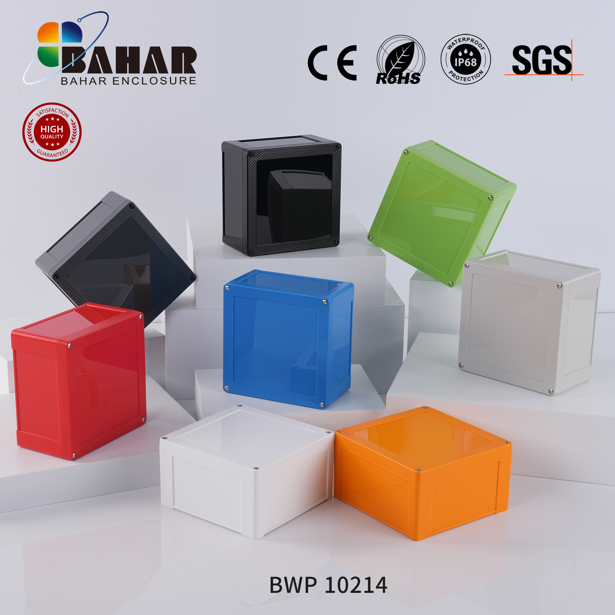 BWP 10214 Small Waterproof Box Outdoor Terminal Electronic Housing Instrument Box Weatherproof Junction Box