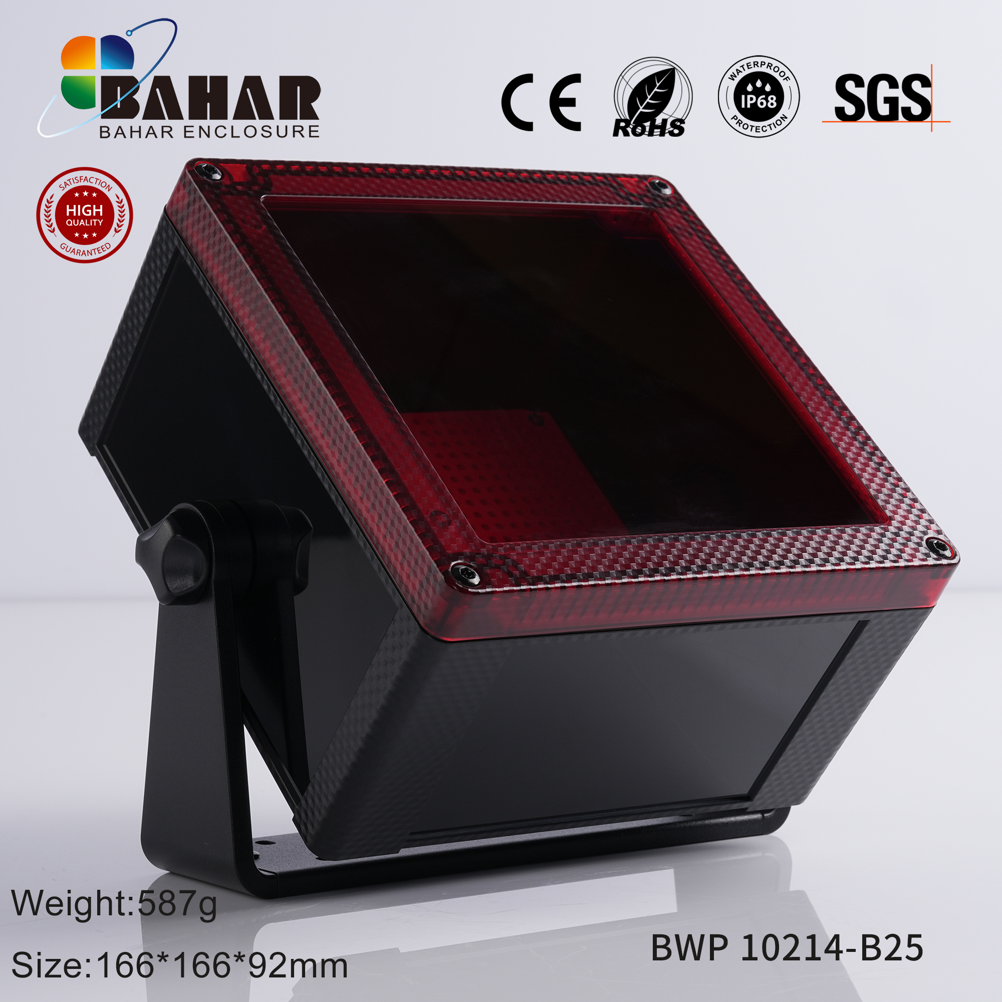 BWP 10214 Small Waterproof Box Outdoor Terminal Electronic Housing Instrument Box Weatherproof Junction Box