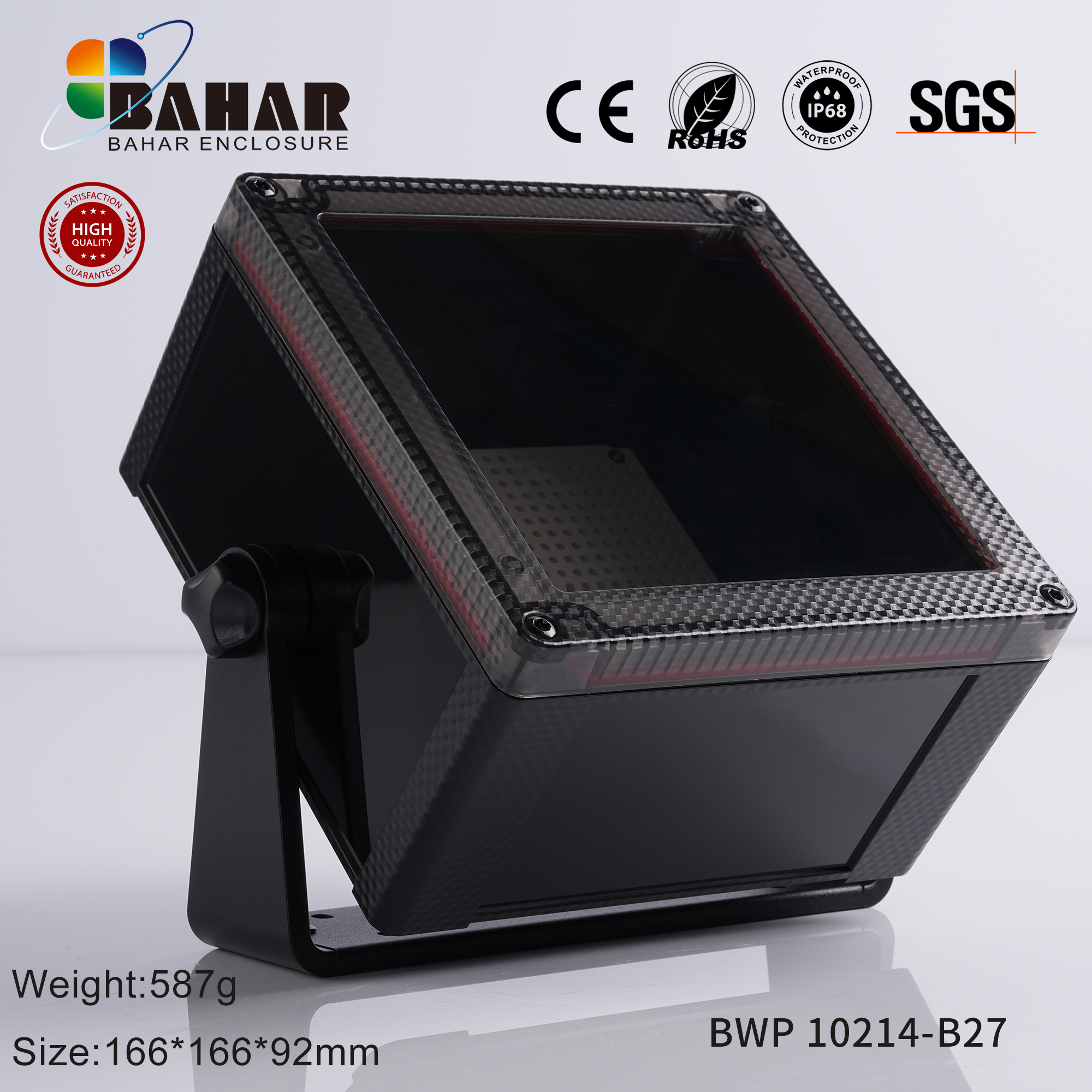 BWP 10214 Small Waterproof Box Outdoor Terminal Electronic Housing Instrument Box Weatherproof Junction Box