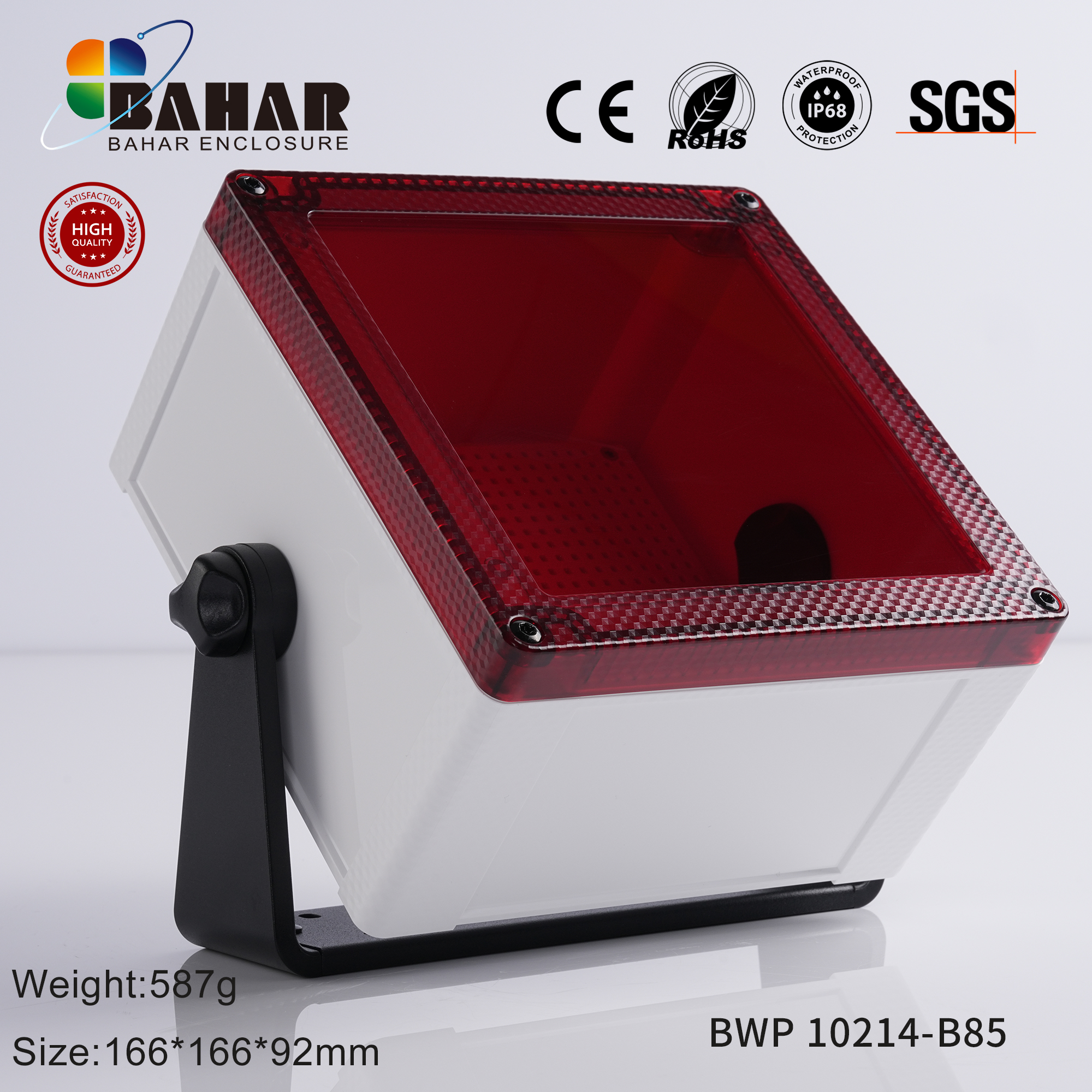 BWP 10214 Small Waterproof Box Outdoor Terminal Electronic Housing Instrument Box Weatherproof Junction Box