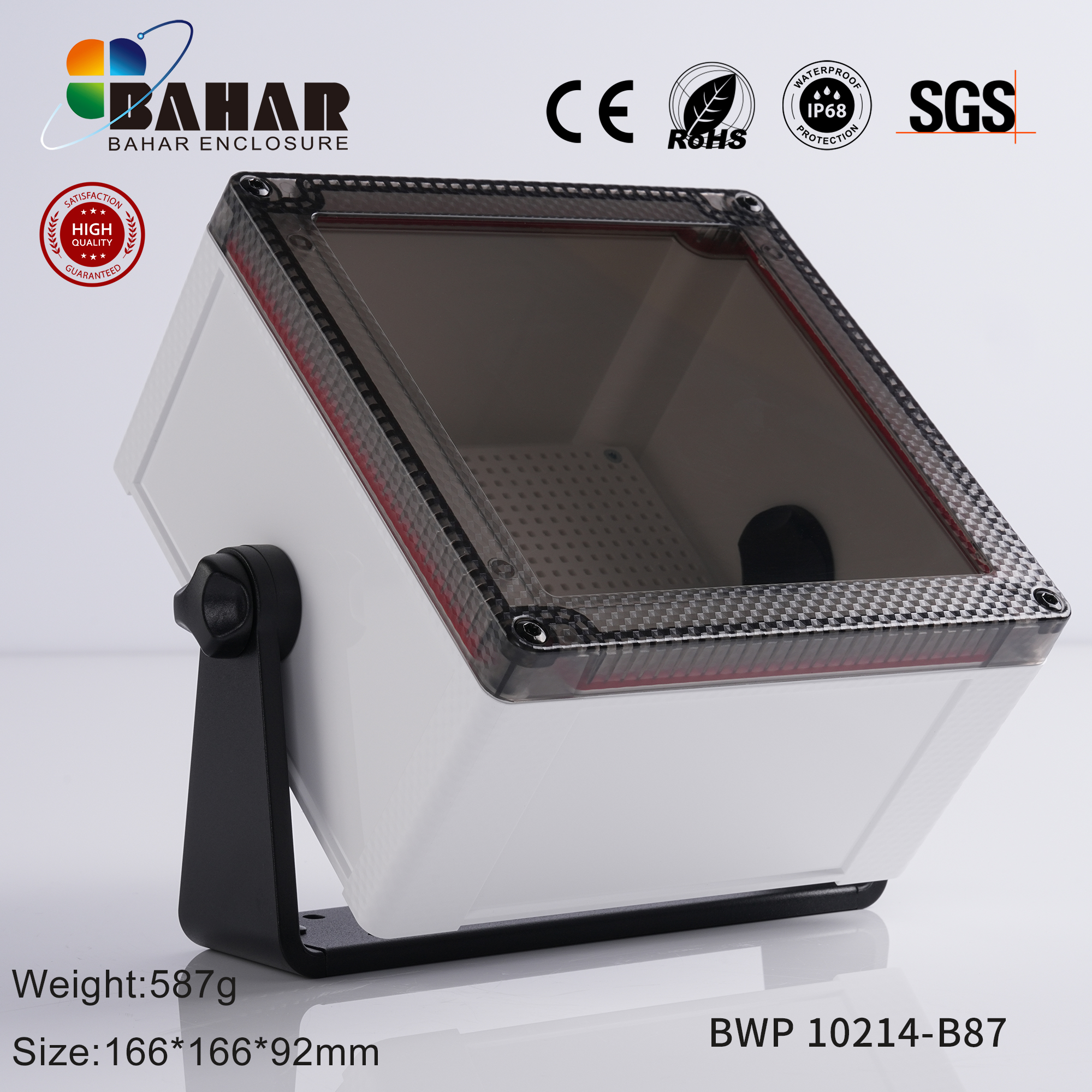 BWP 10214 Small Waterproof Box Outdoor Terminal Electronic Housing Instrument Box Weatherproof Junction Box