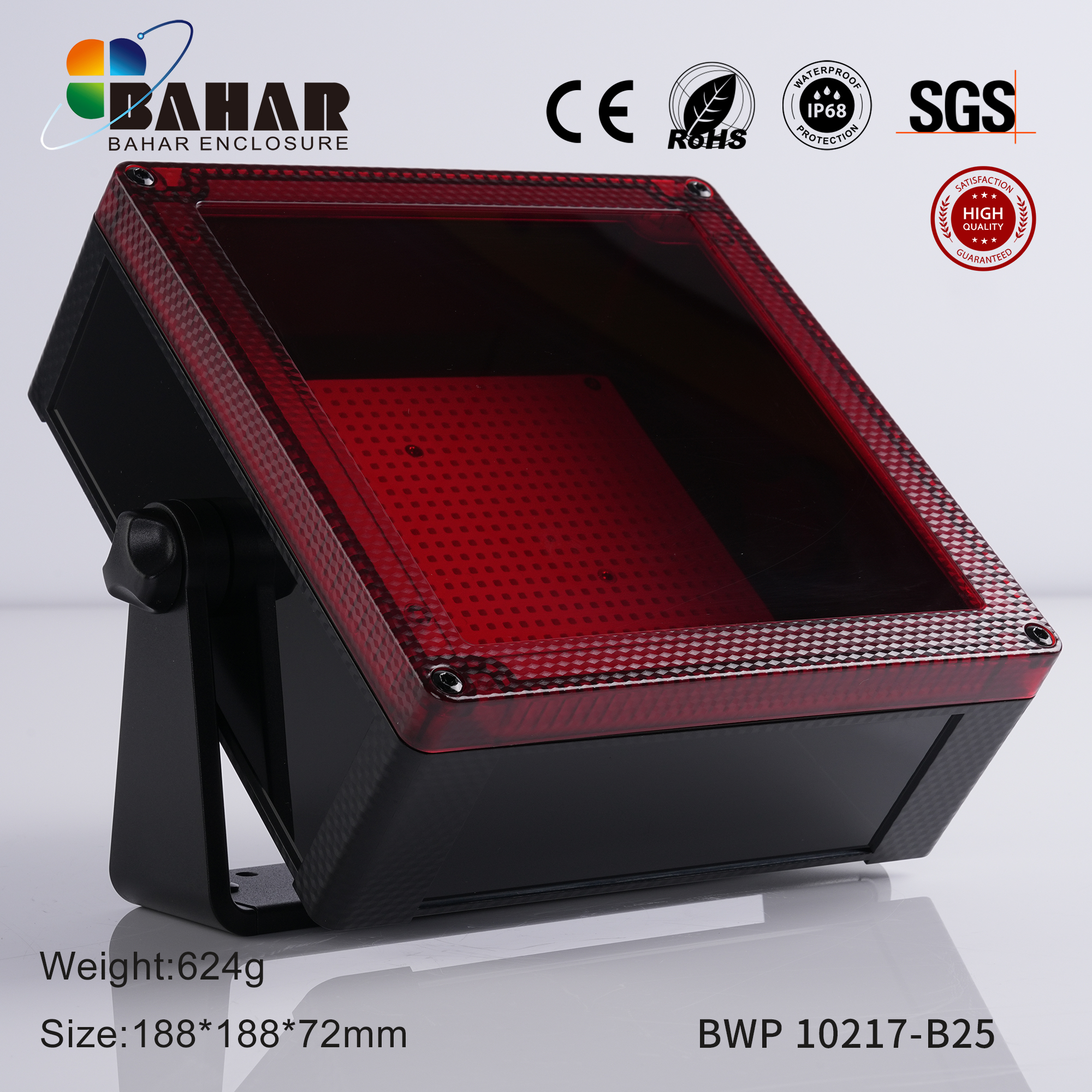 BWP 10217 Small Waterproof Box Outdoor Terminal Electronic Housing Instrument Box Weatherproof Junction Box