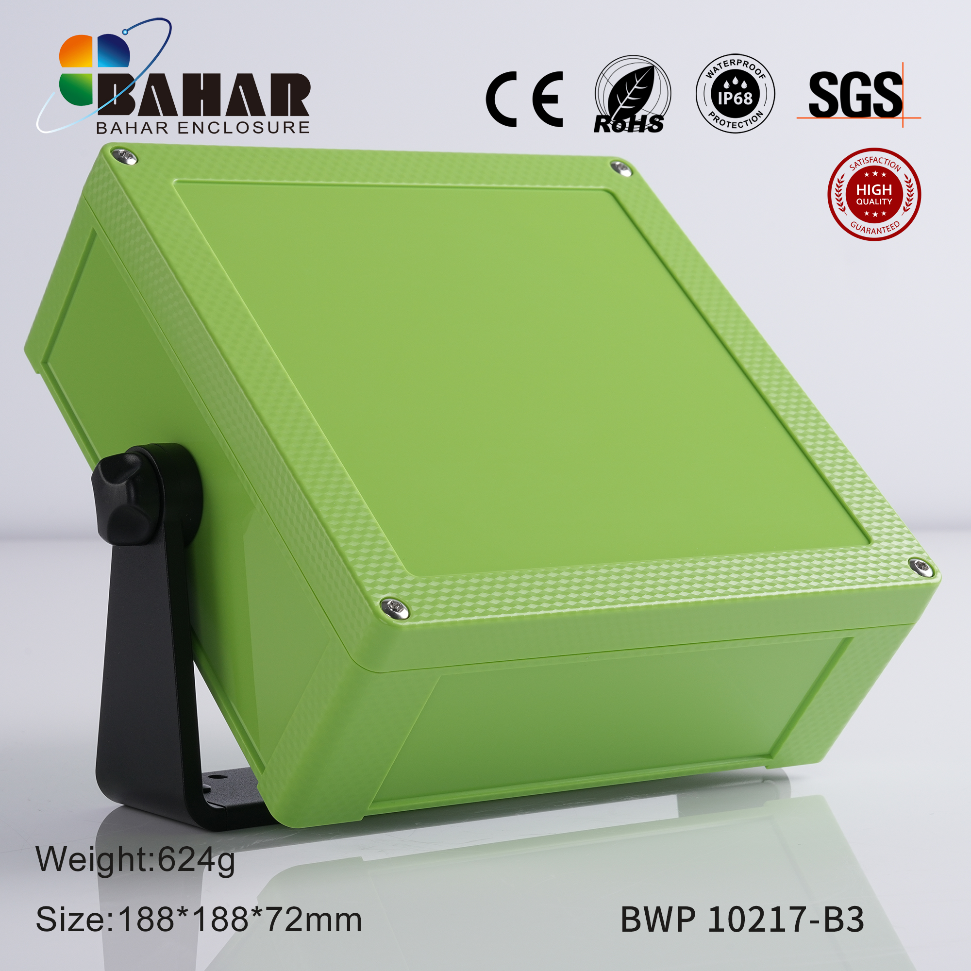 BWP 10217 Small Waterproof Box Outdoor Terminal Electronic Housing Instrument Box Weatherproof Junction Box
