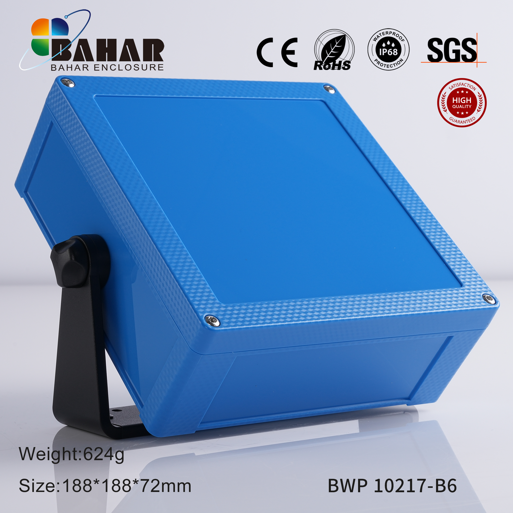 BWP 10217 Small Waterproof Box Outdoor Terminal Electronic Housing Instrument Box Weatherproof Junction Box