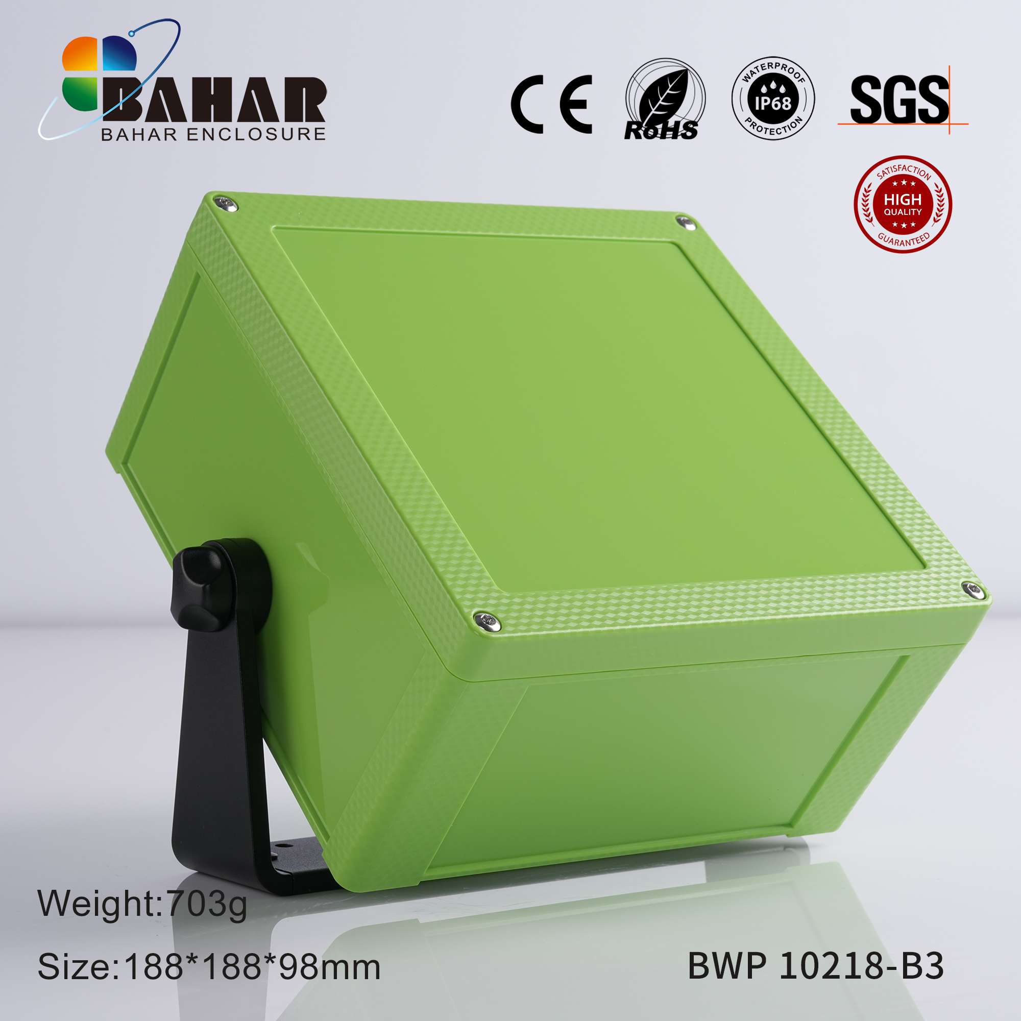 BWP 10218 Small Waterproof Box Outdoor Terminal Electronic Housing Instrument Box Weatherproof Junction Box