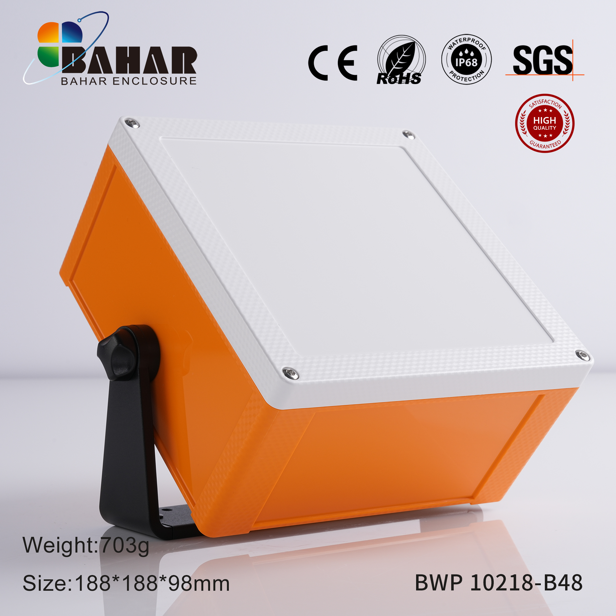BWP 10218 Small Waterproof Box Outdoor Terminal Electronic Housing Instrument Box Weatherproof Junction Box