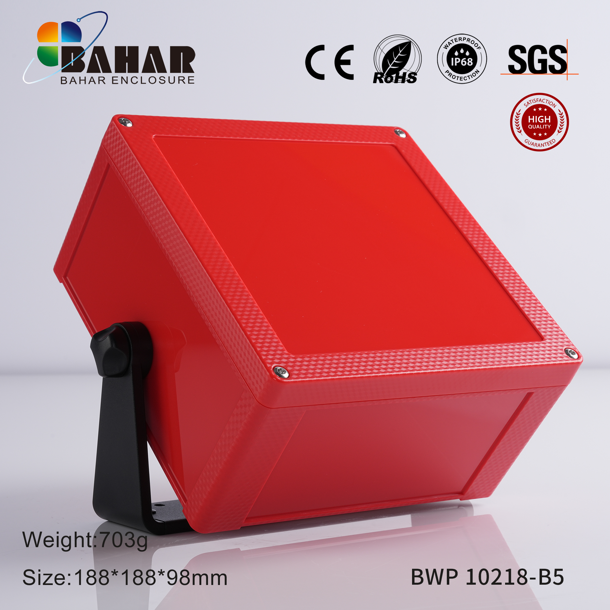 BWP 10218 Small Waterproof Box Outdoor Terminal Electronic Housing Instrument Box Weatherproof Junction Box
