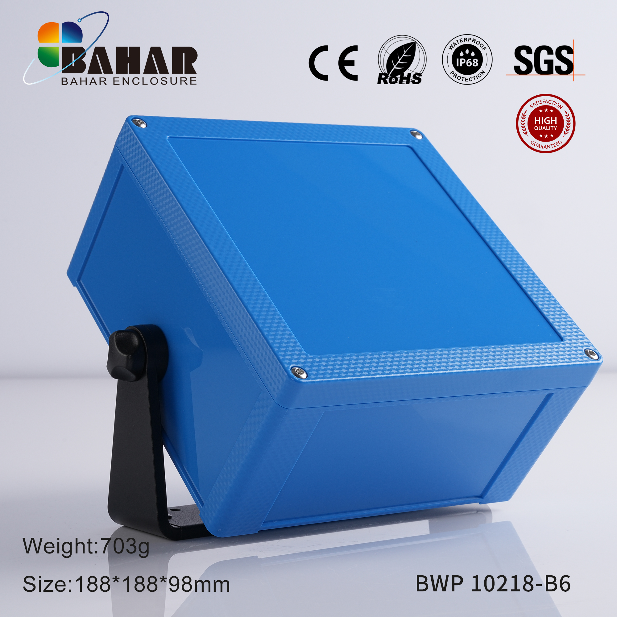 BWP 10218 Small Waterproof Box Outdoor Terminal Electronic Housing Instrument Box Weatherproof Junction Box