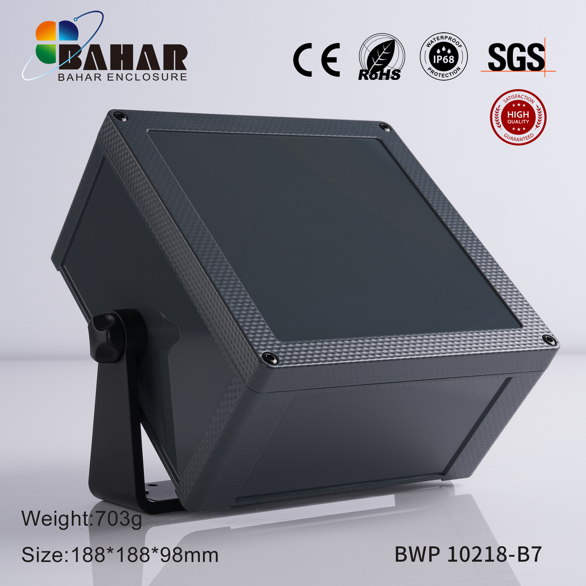 BWP 10218 Small Waterproof Box Outdoor Terminal Electronic Housing Instrument Box Weatherproof Junction Box