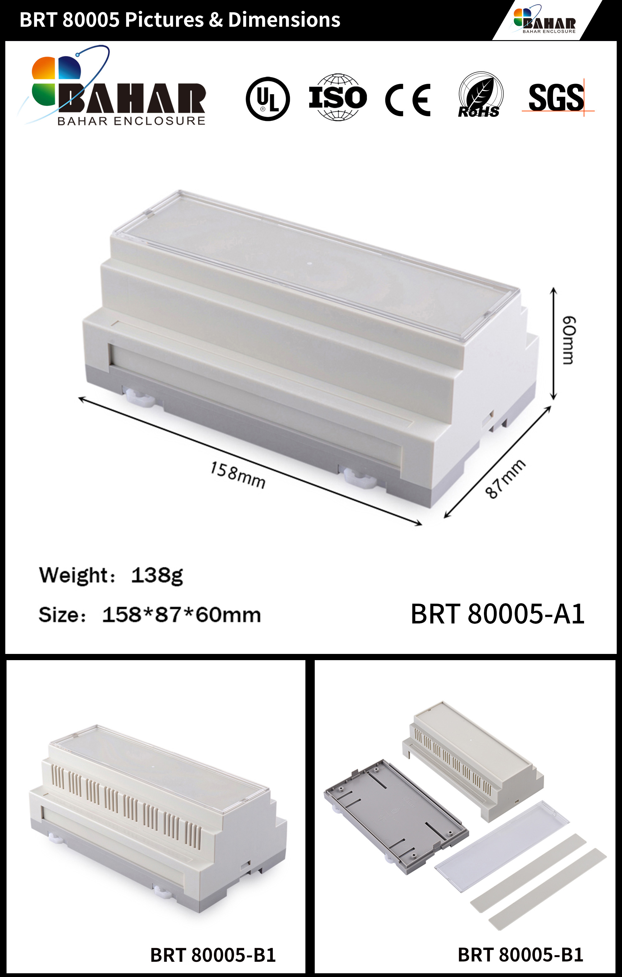 BRT 80005 Embedded Control Enclosure