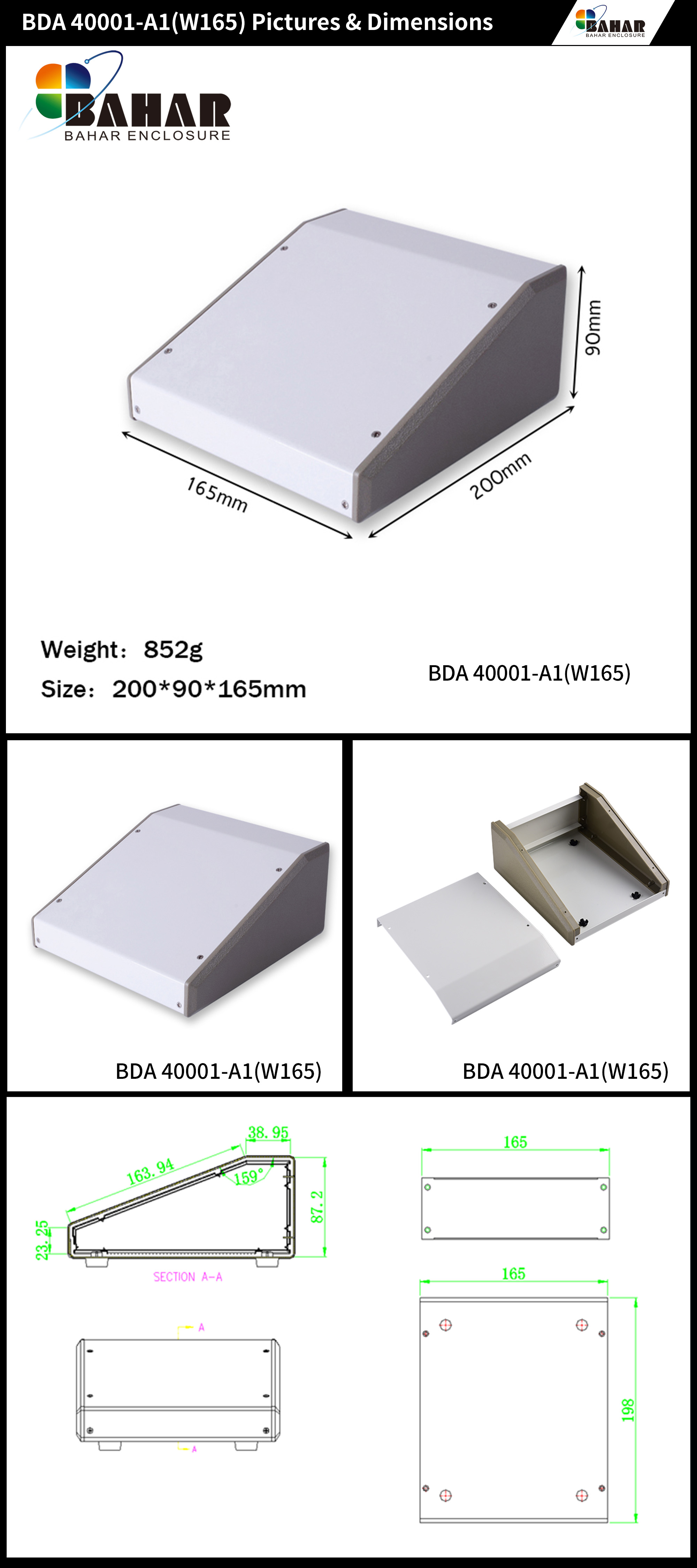 BDA 40001 w165---
