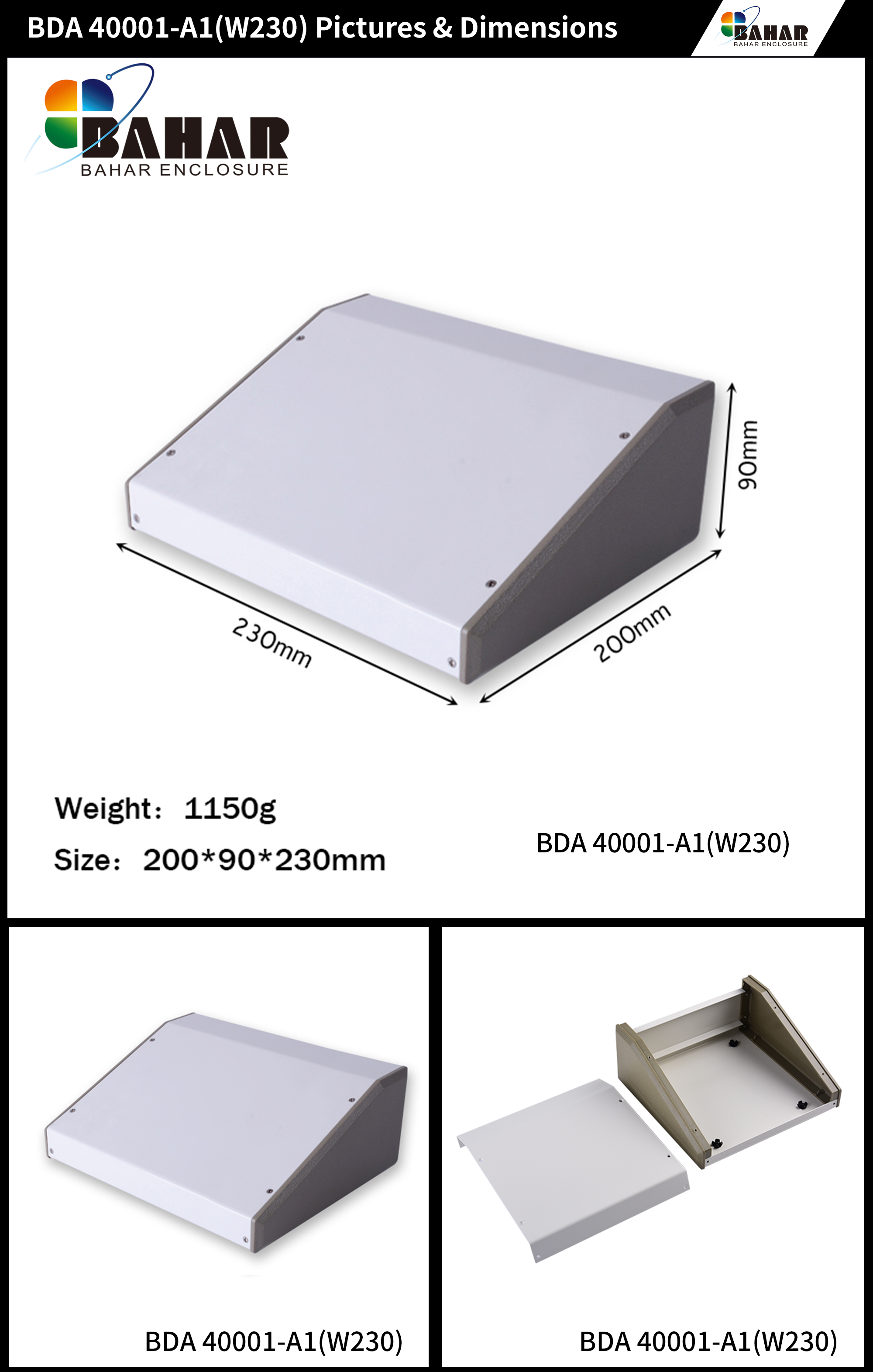 BDA 40001 w230-