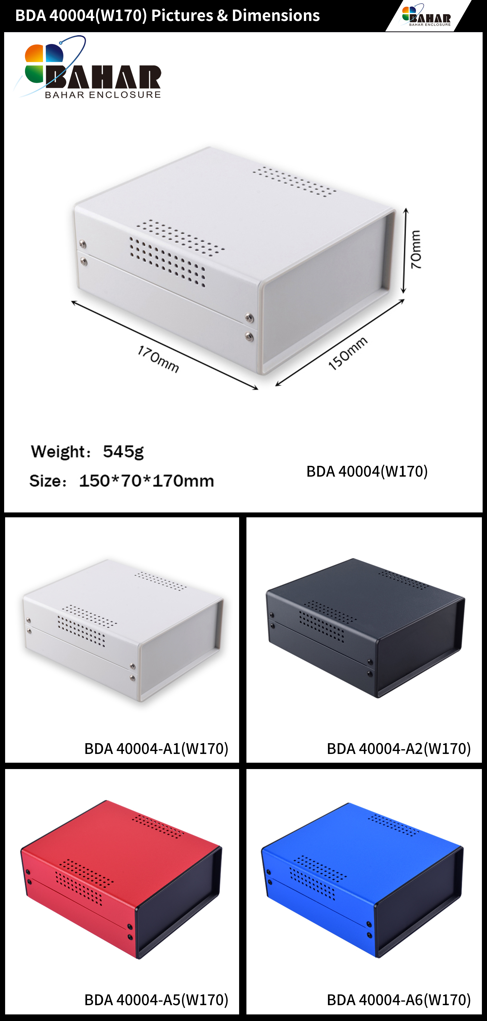 BDA 40004(W170)-