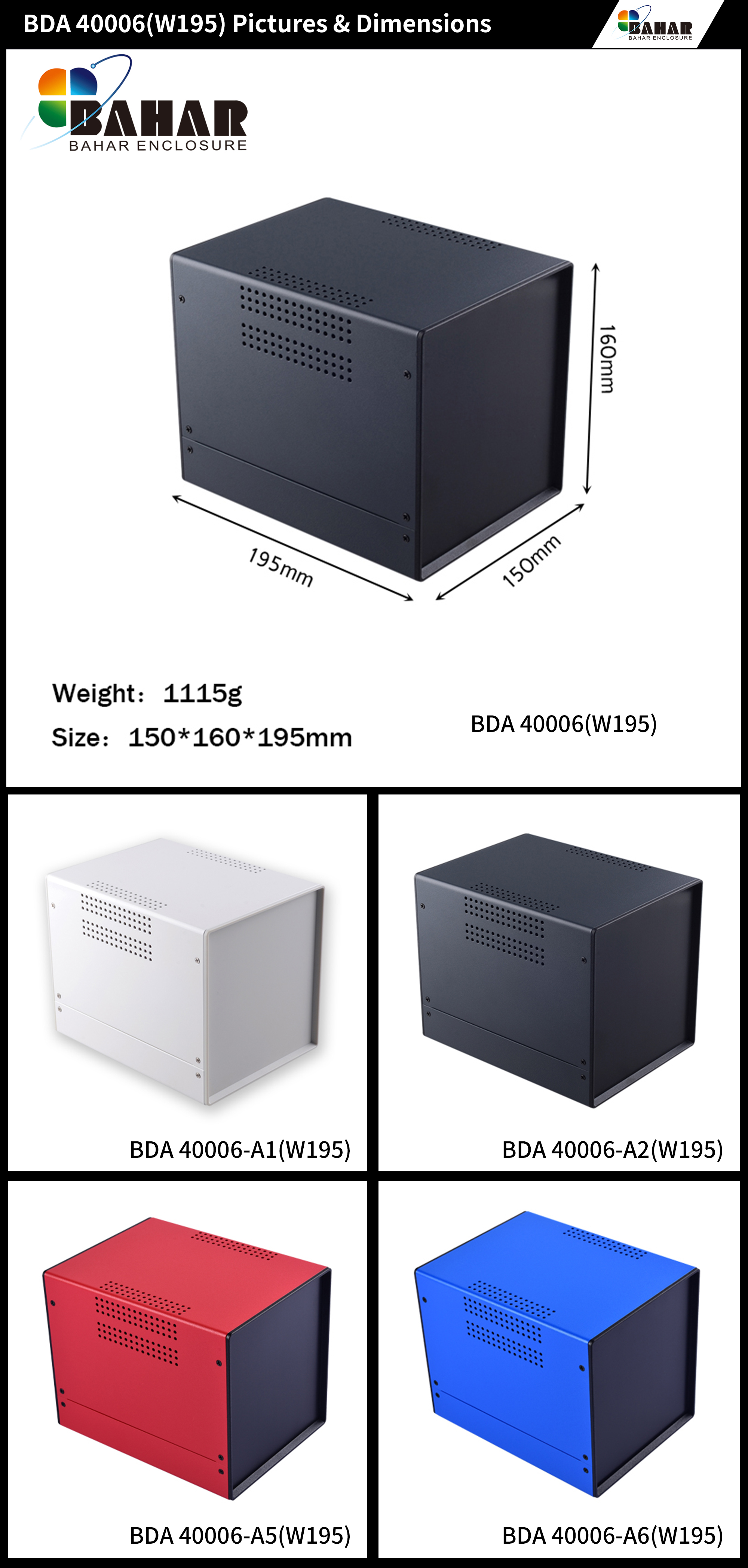 BDA 40006(W195)-