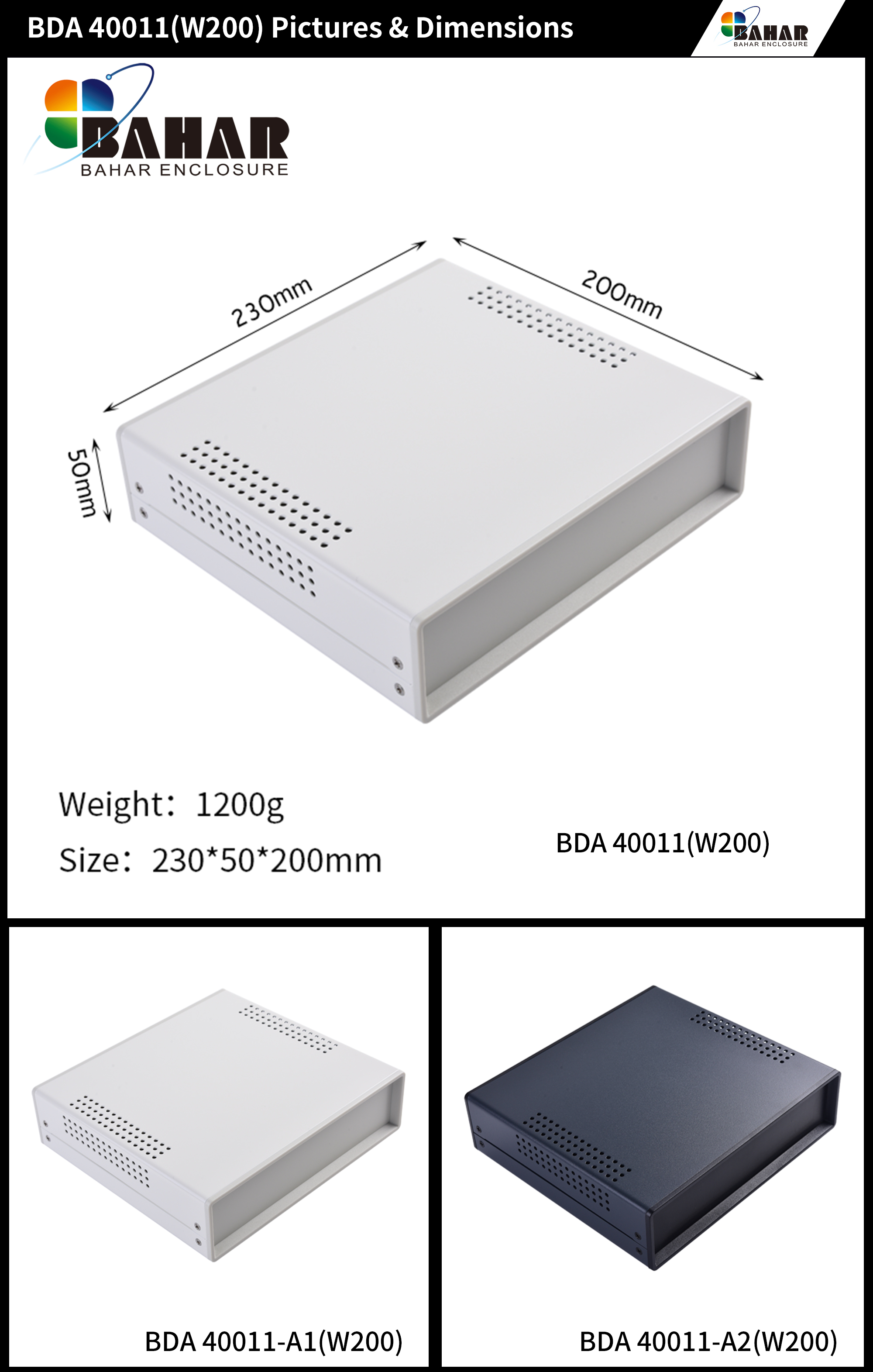 BDA 40011 (W200)-
