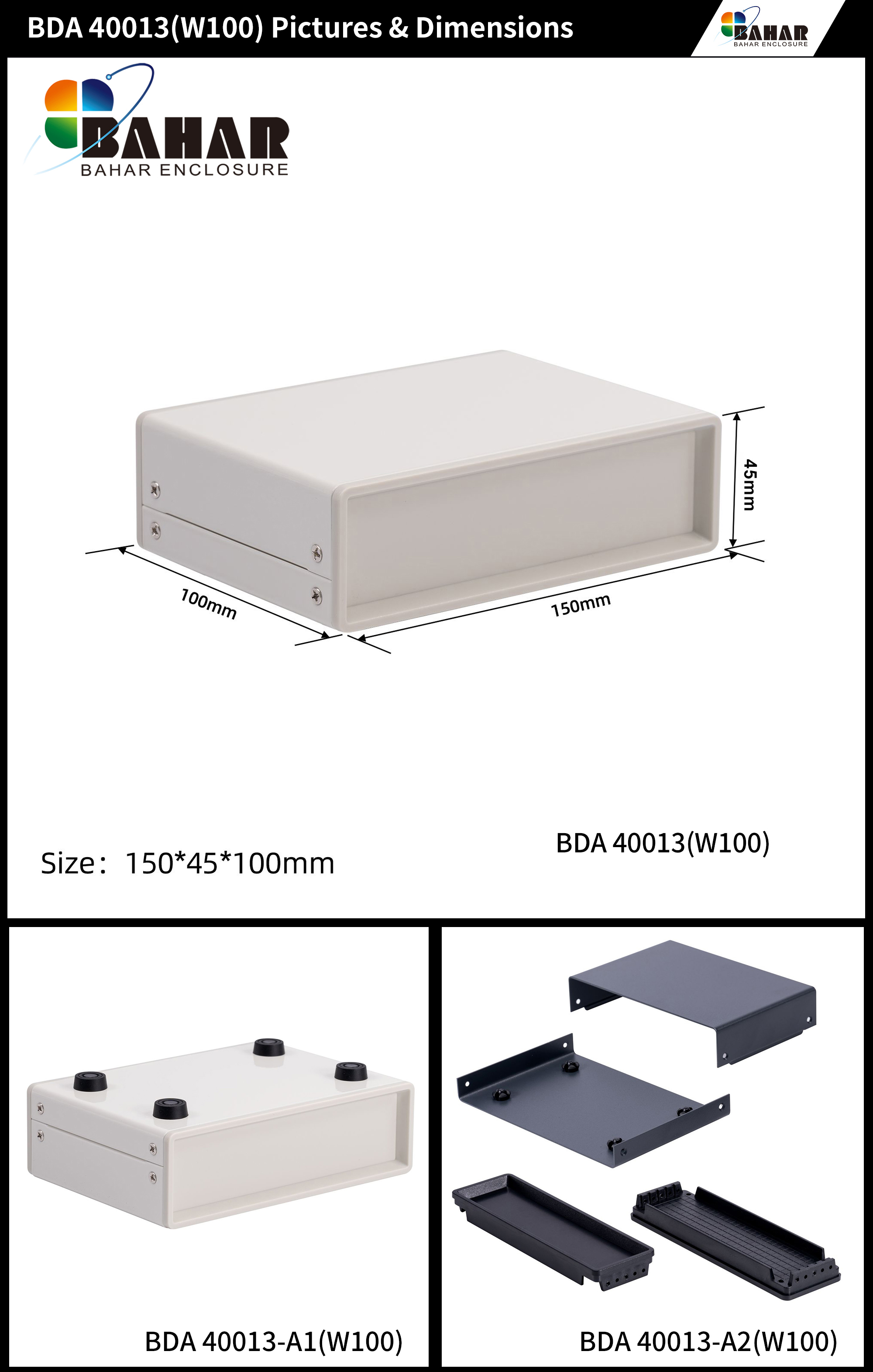 BDA 40013 (W100)