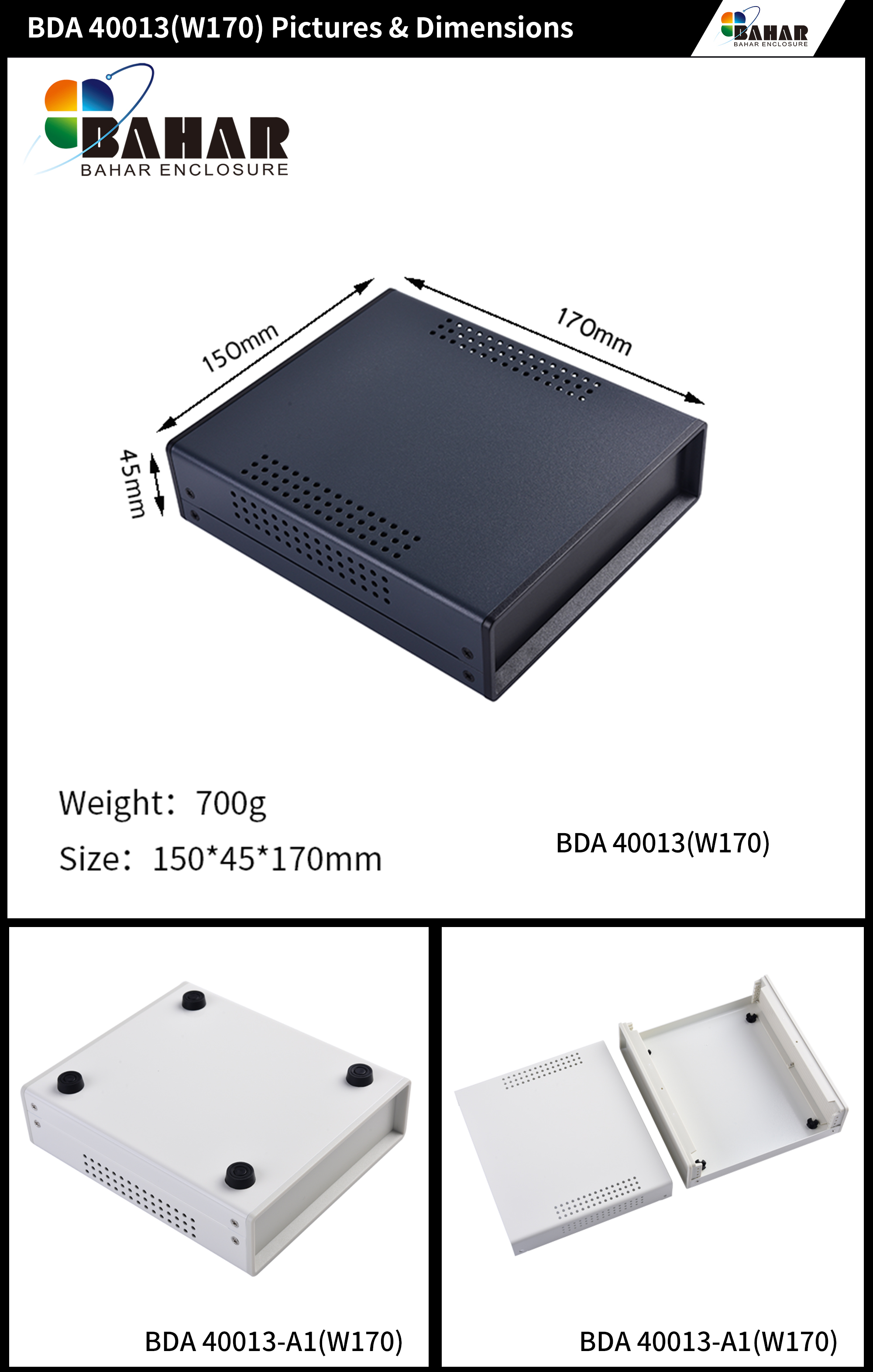 BDA 40013 (W170)-