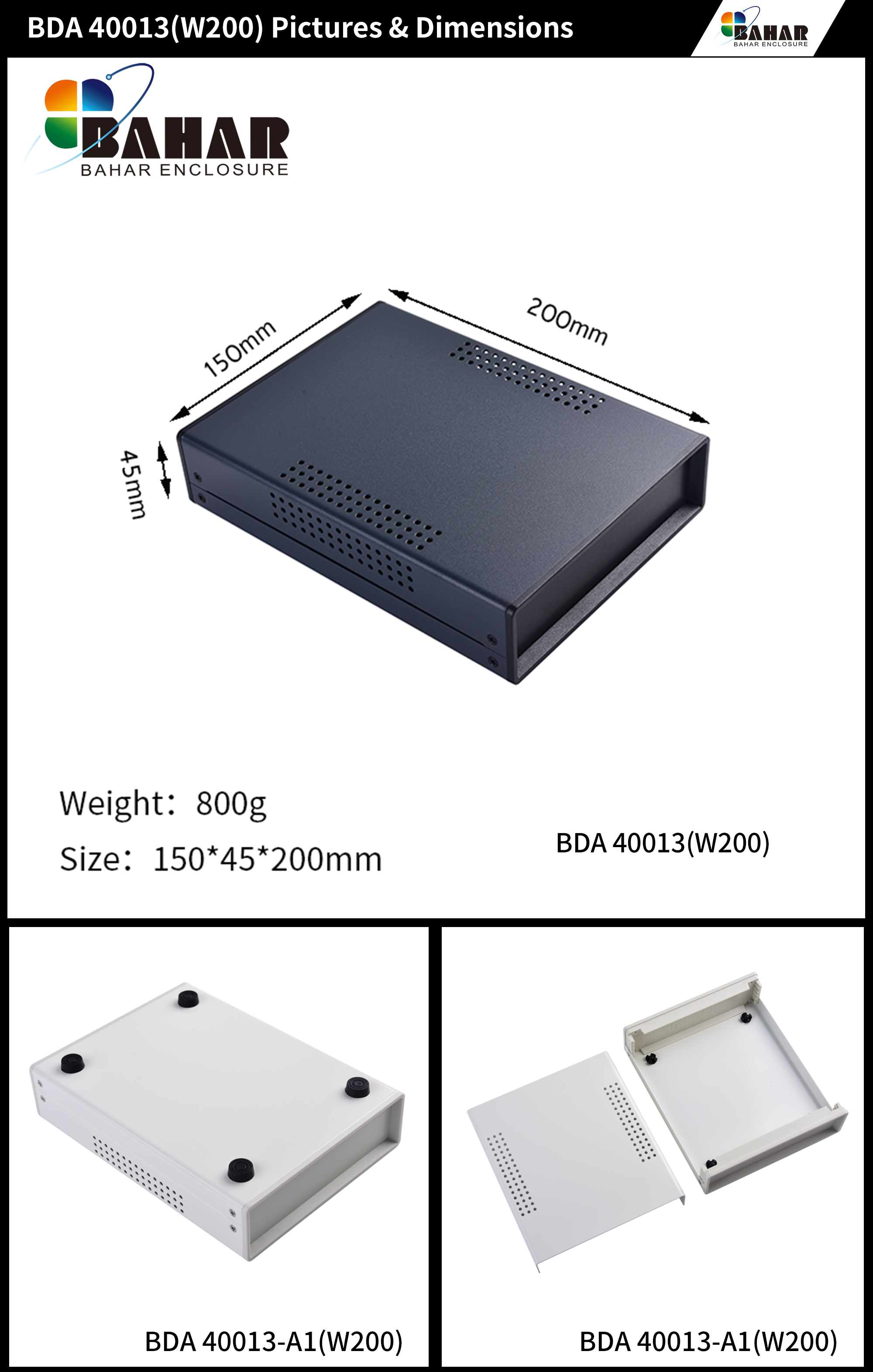 BDA 40013 (W200)-