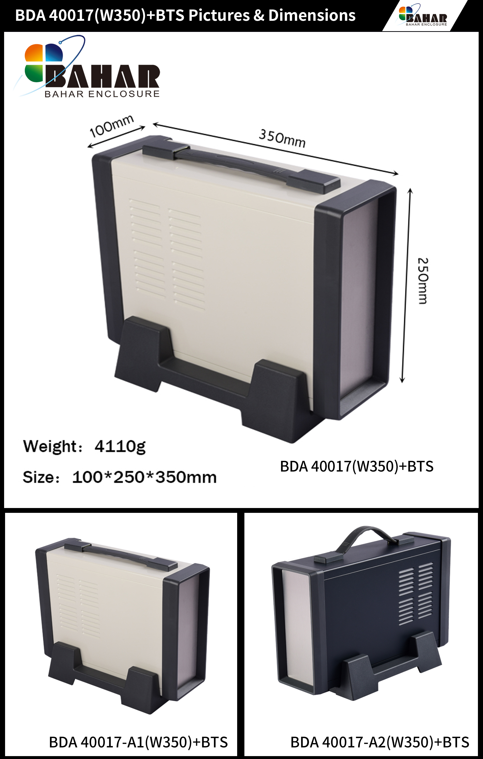 BDA 40017 (W350)+BTS-