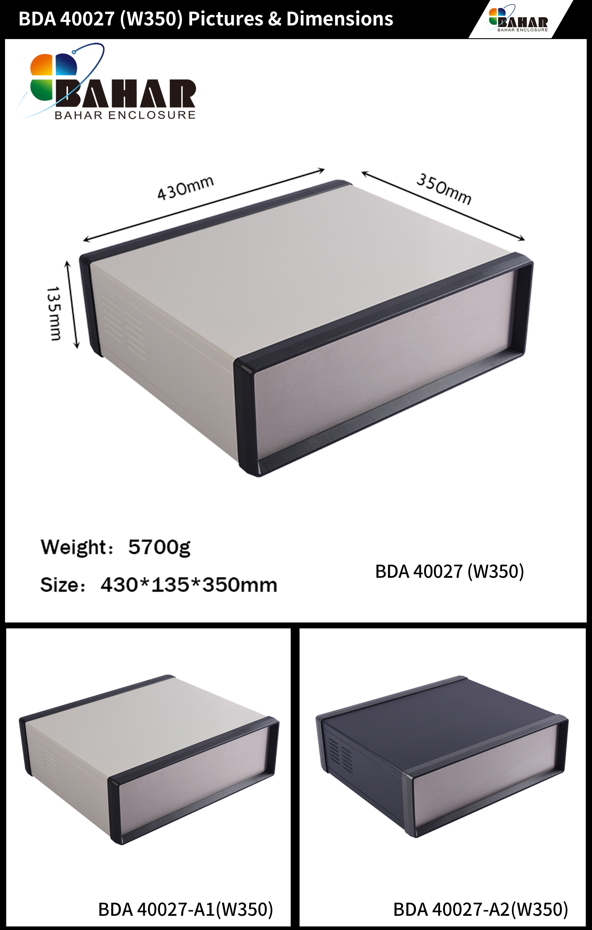 BDA 40027 (W350)-