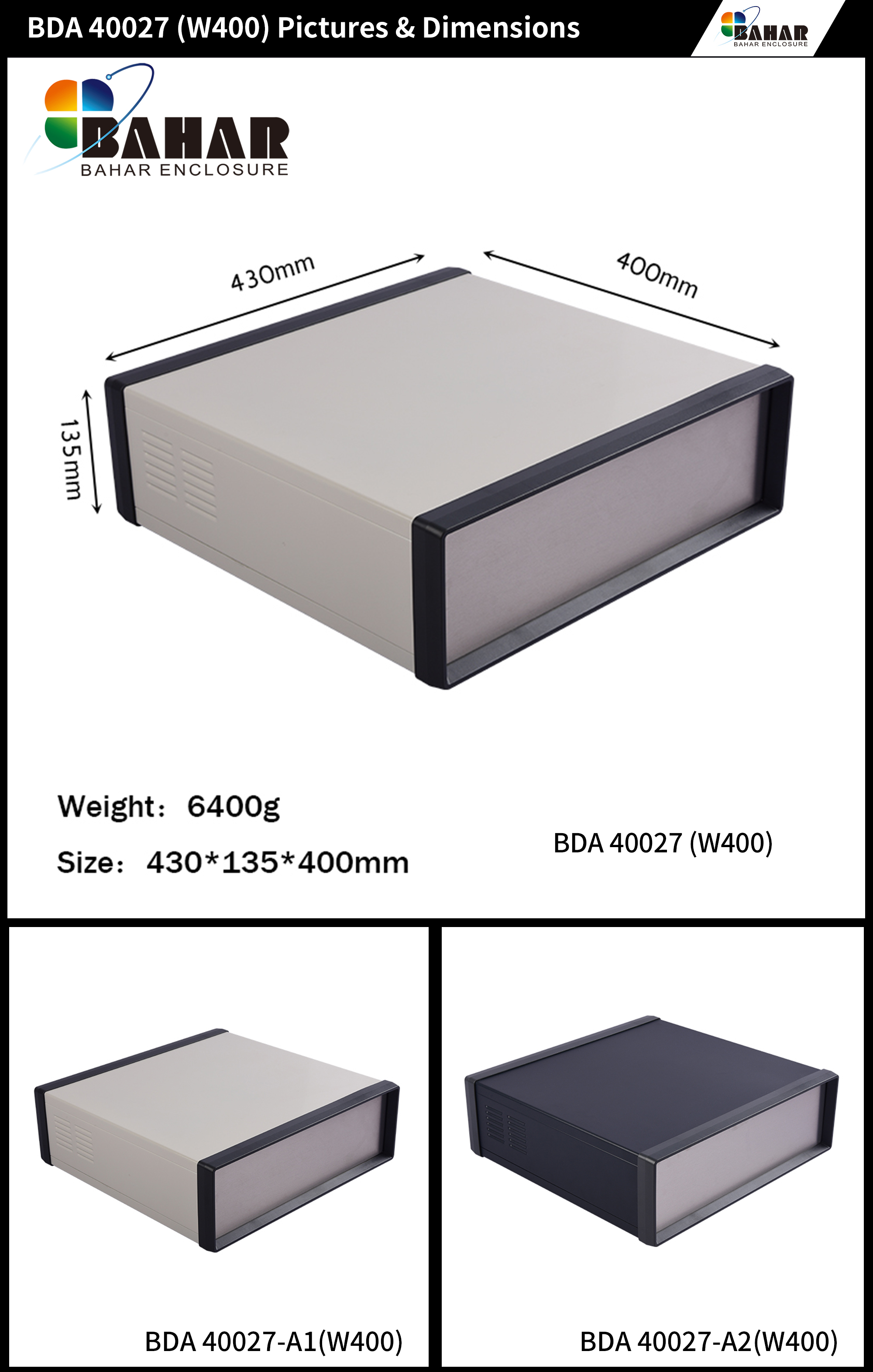 BDA 40027 (W400)-