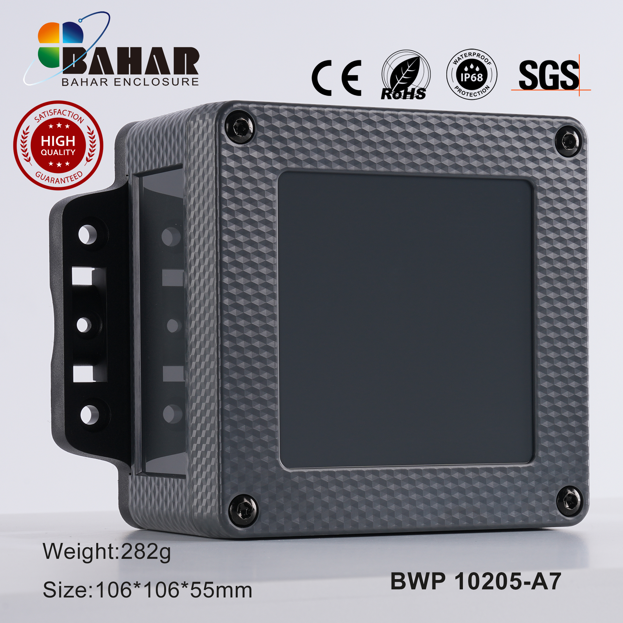 BWP 10205 IP68 Waterproof Junction Box – ABS Electrical Enclosure