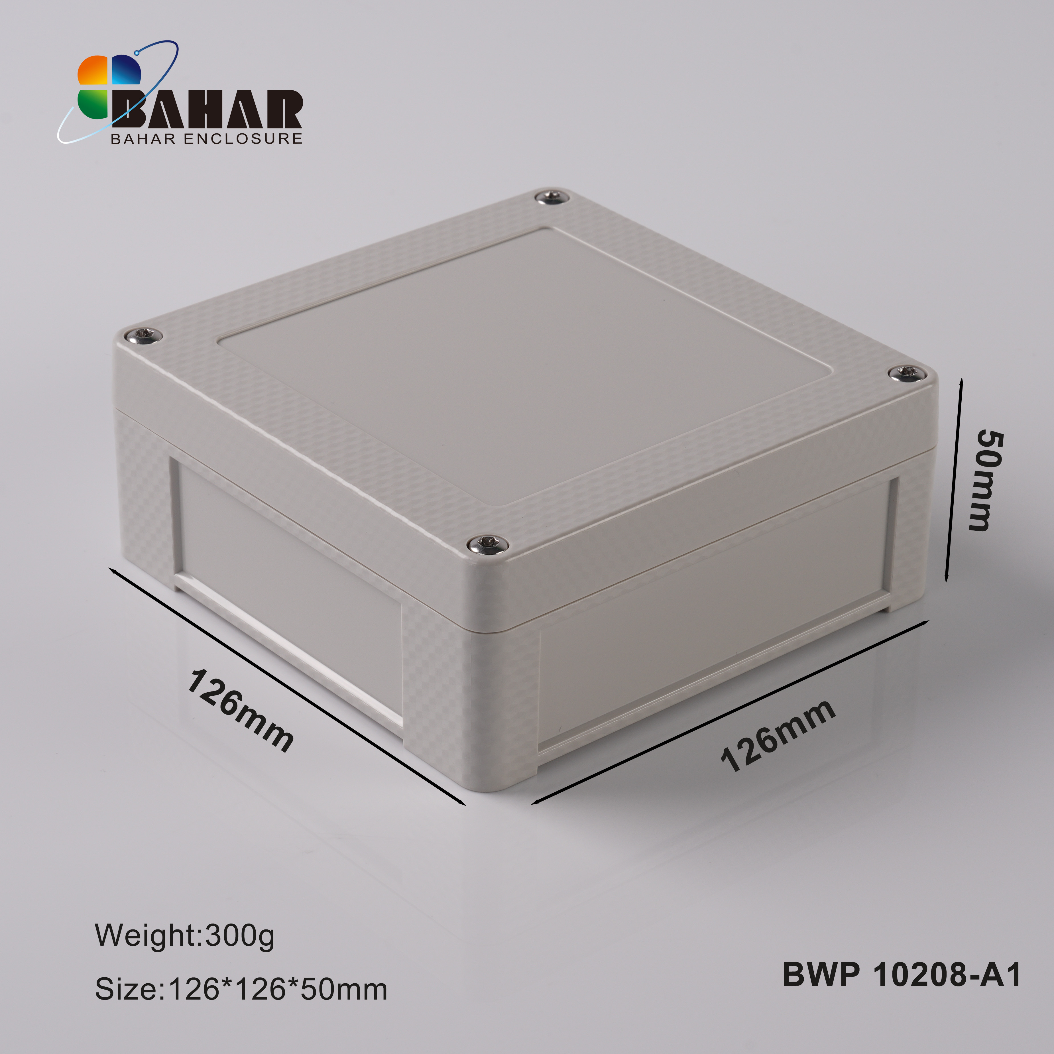 BWP 10208 IP68 Waterproof Junction Box – ABS Electrical Enclosure