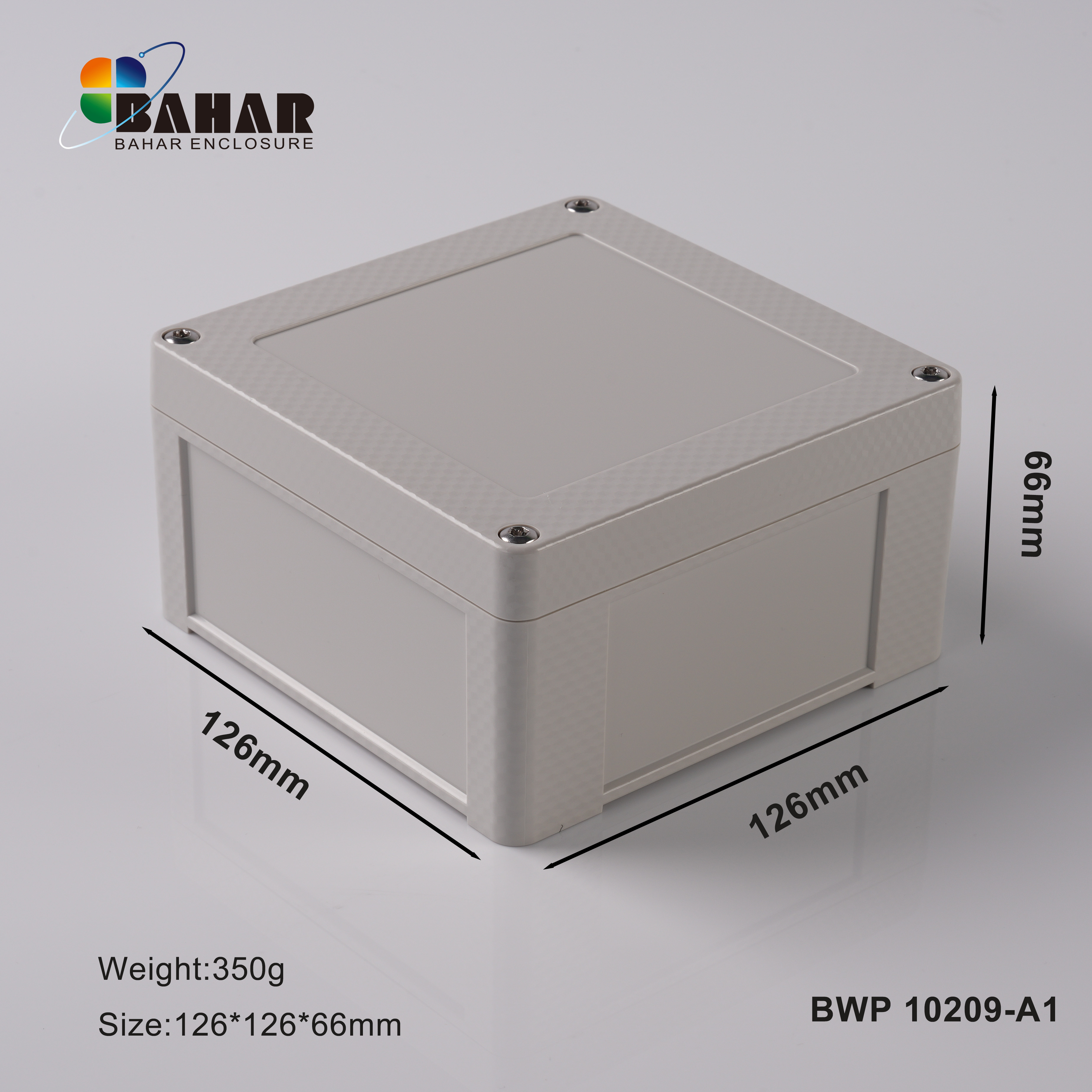 BWP 10209 IP68 Waterproof Junction Box – ABS Electrical Enclosure