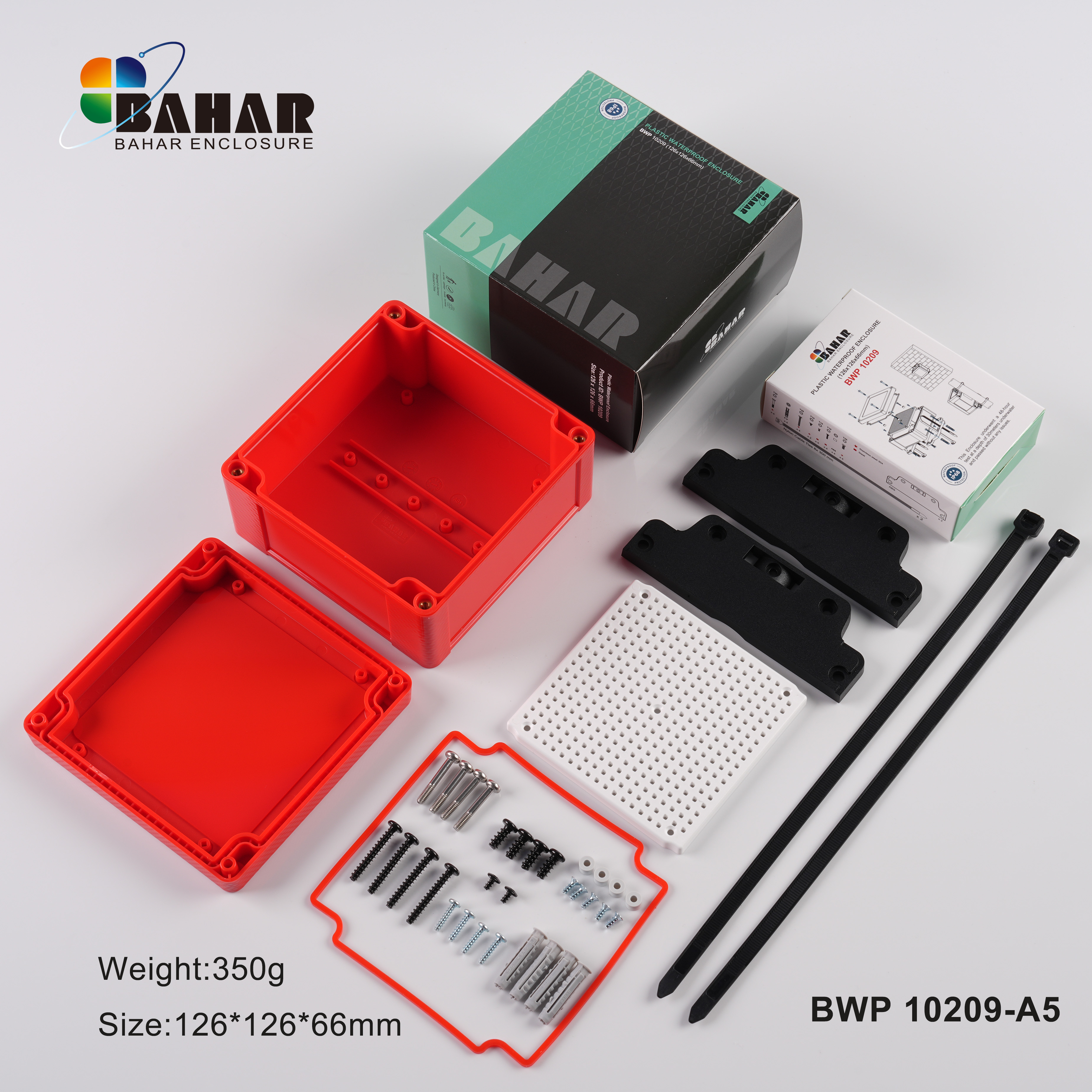 BWP 10209 IP68 Waterproof Junction Box – ABS Electrical Enclosure