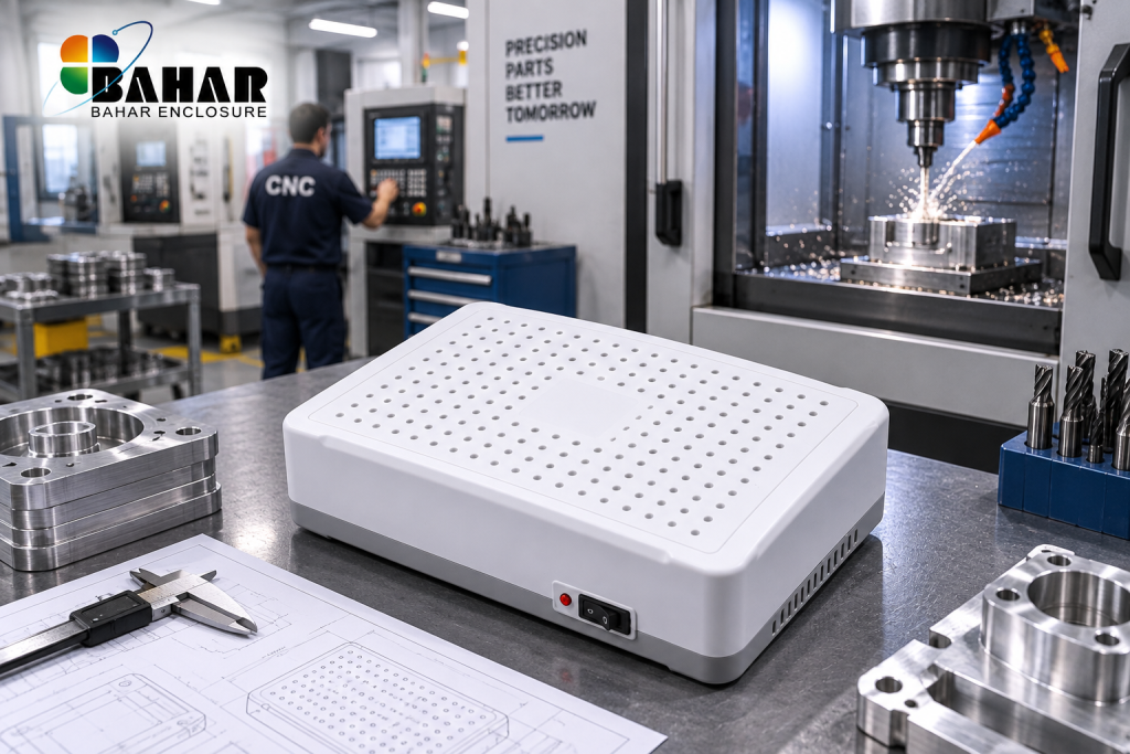 Bahar Enclosure 25 Ventilated desktop enclosure for electronic equipment